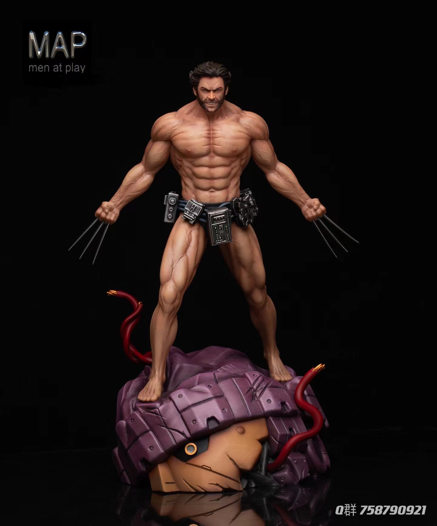 In stock-Marvel Wolverine Statue GK (Adult 18+Male)-Men At Play Studio