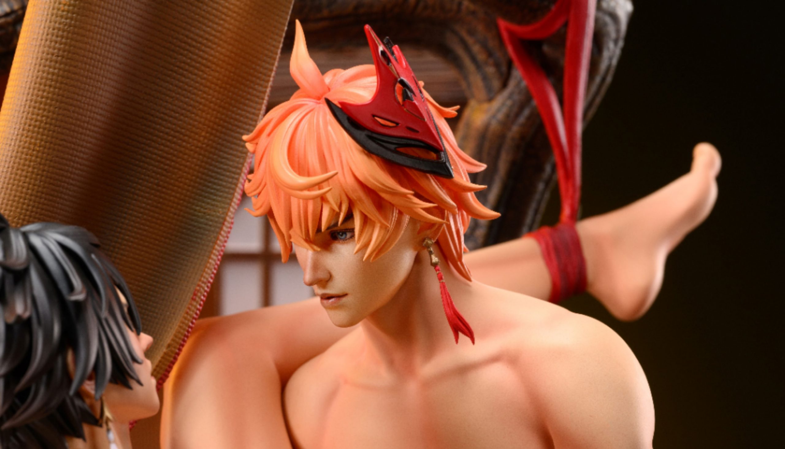 Genshin Impact Tartaglia VS Zhongli Statue GK Figure（Adults 18+Male）-Power 18 Studio Pre-sale