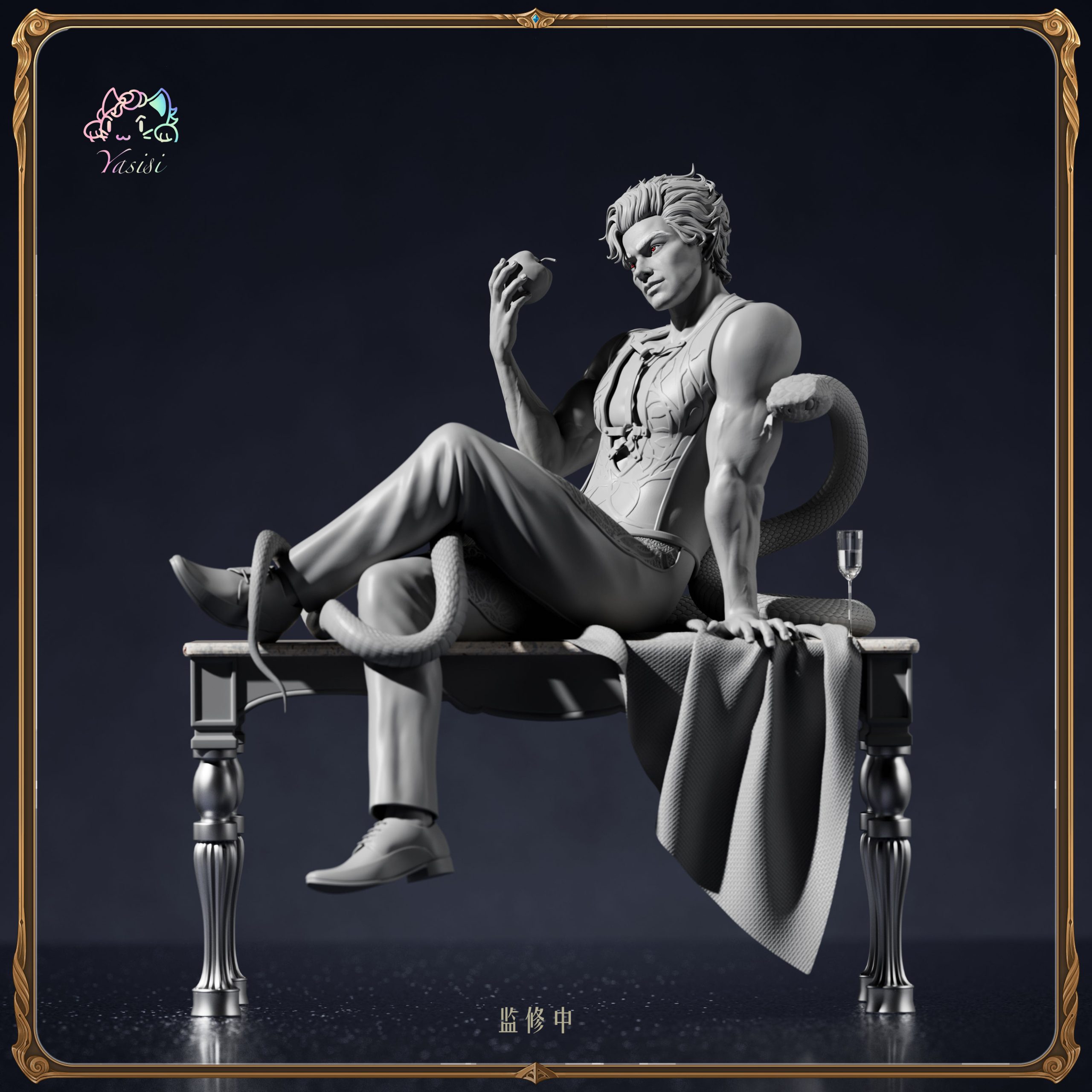 In stock- Baldur's Gate 3 Astarion Statue GK （Adults 18+Male）Yasisi Studio