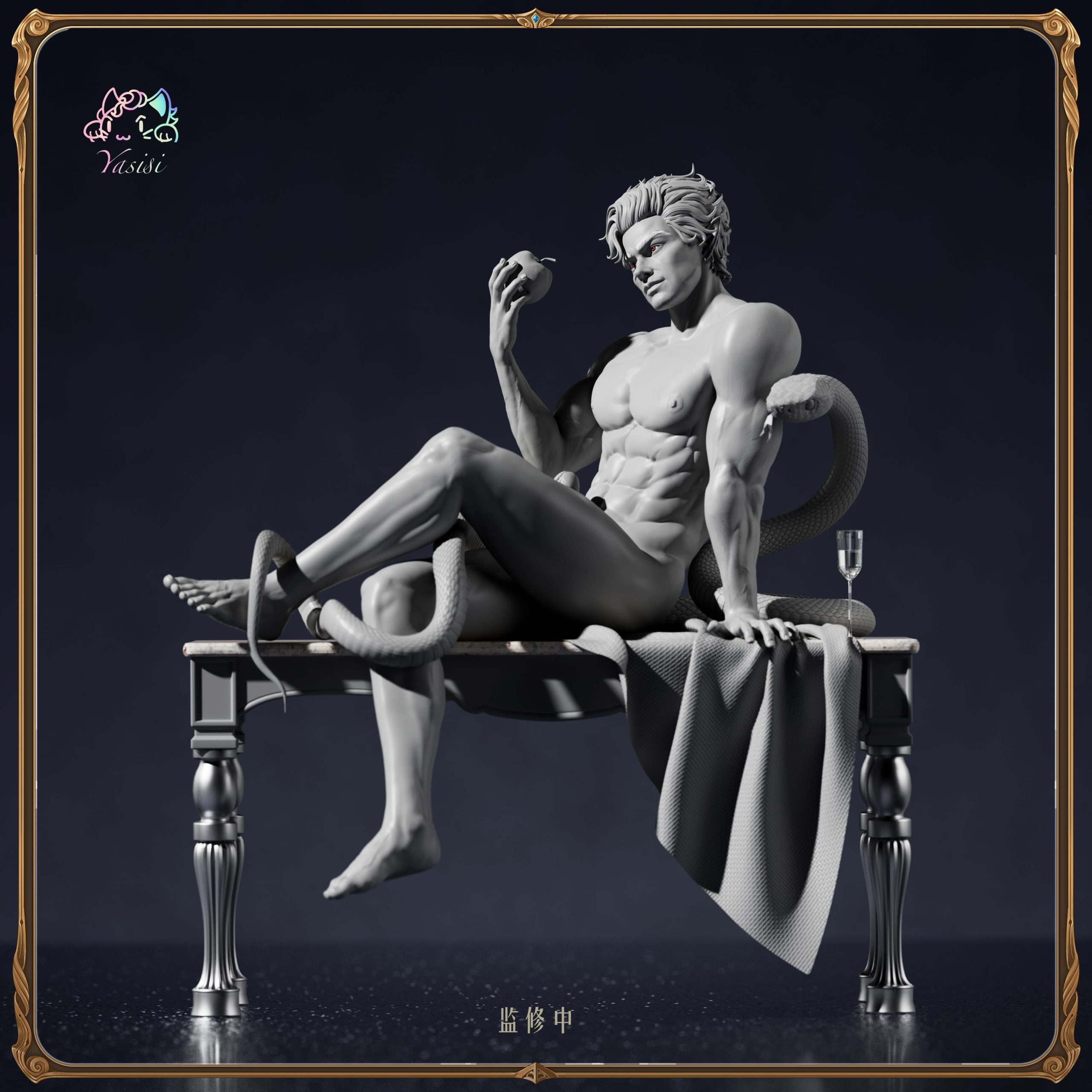 In stock- Baldur's Gate 3 Astarion Statue GK （Adults 18+Male）Yasisi Studio