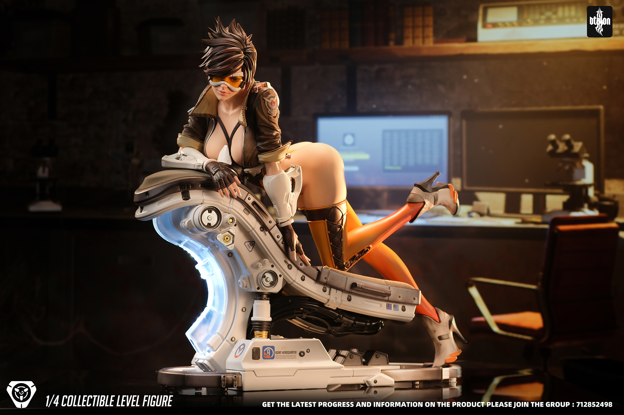 Overwatch Tracer 1/4 Statue(GK) (Adult 18+) - Dtalon Studio 