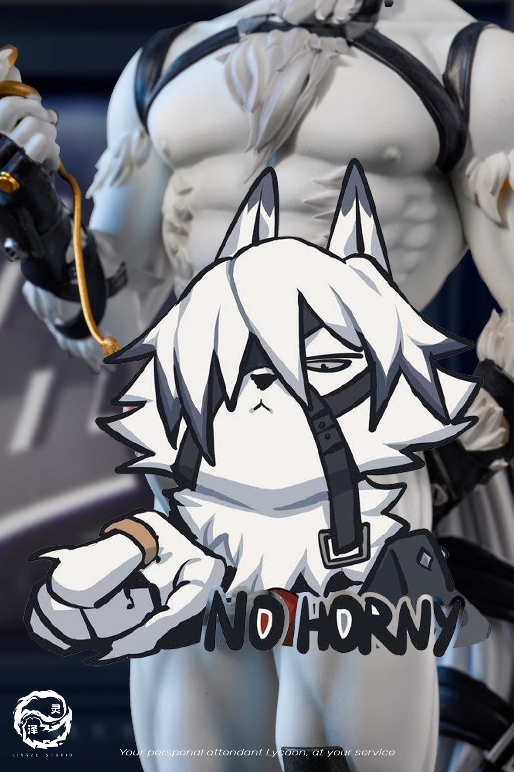 Zenless Zone Zero Von Lycaon 2.0 Statue GK Figure（Adults 18+Male）LINGZE Studio