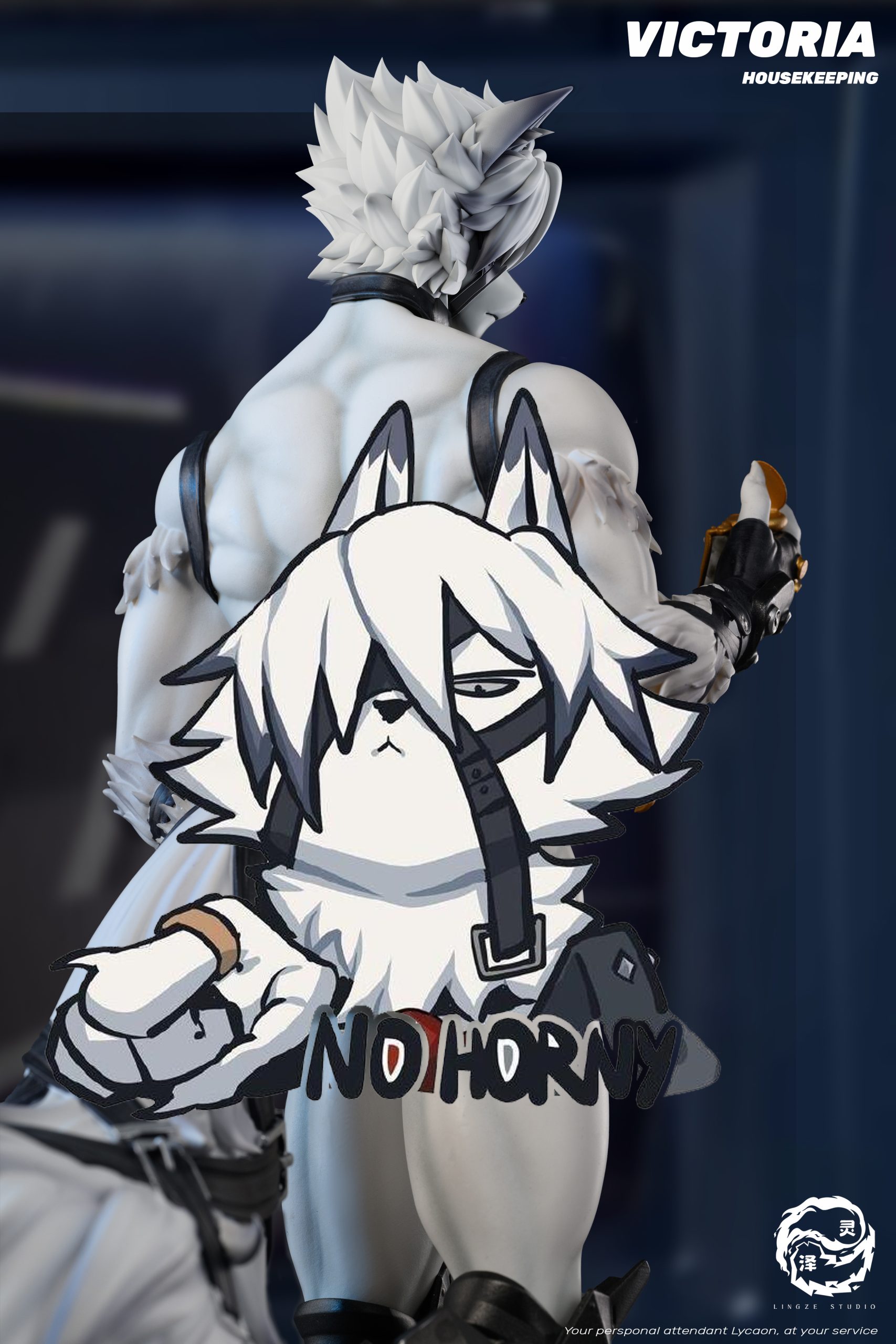 Zenless Zone Zero Von Lycaon 2.0 Statue GK Figure（Adults 18+Male）LINGZE Studio