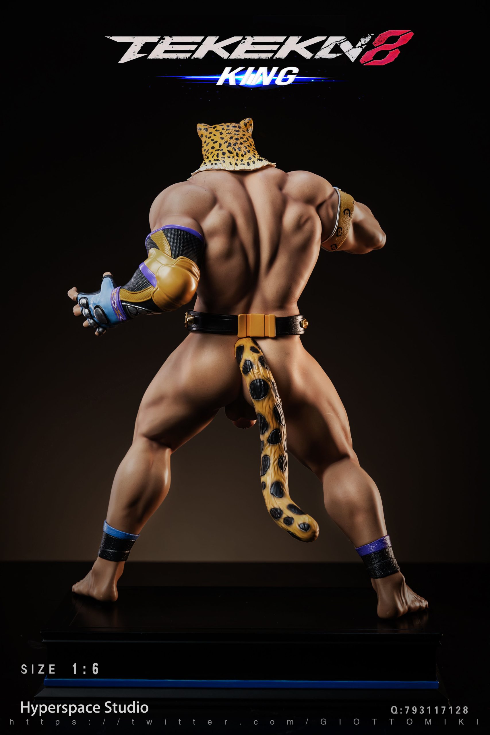 In Stock-Original Wrestler KING Statue GK Figure（Adults 18+Male）(Licensed)-Hyperspace Studio 