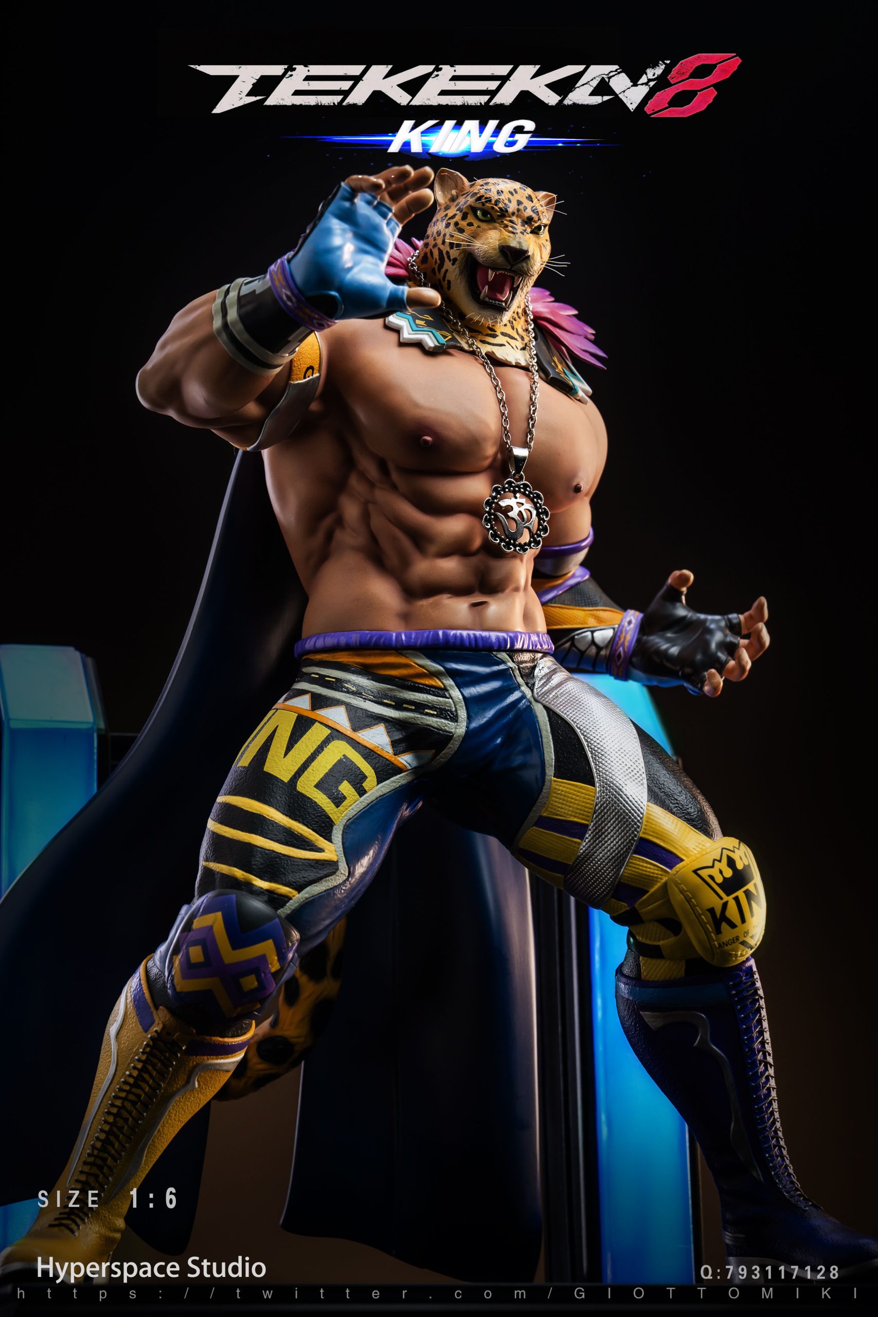 In Stock-Original Wrestler KING Statue GK Figure（Adults 18+Male）(Licensed)-Hyperspace Studio 