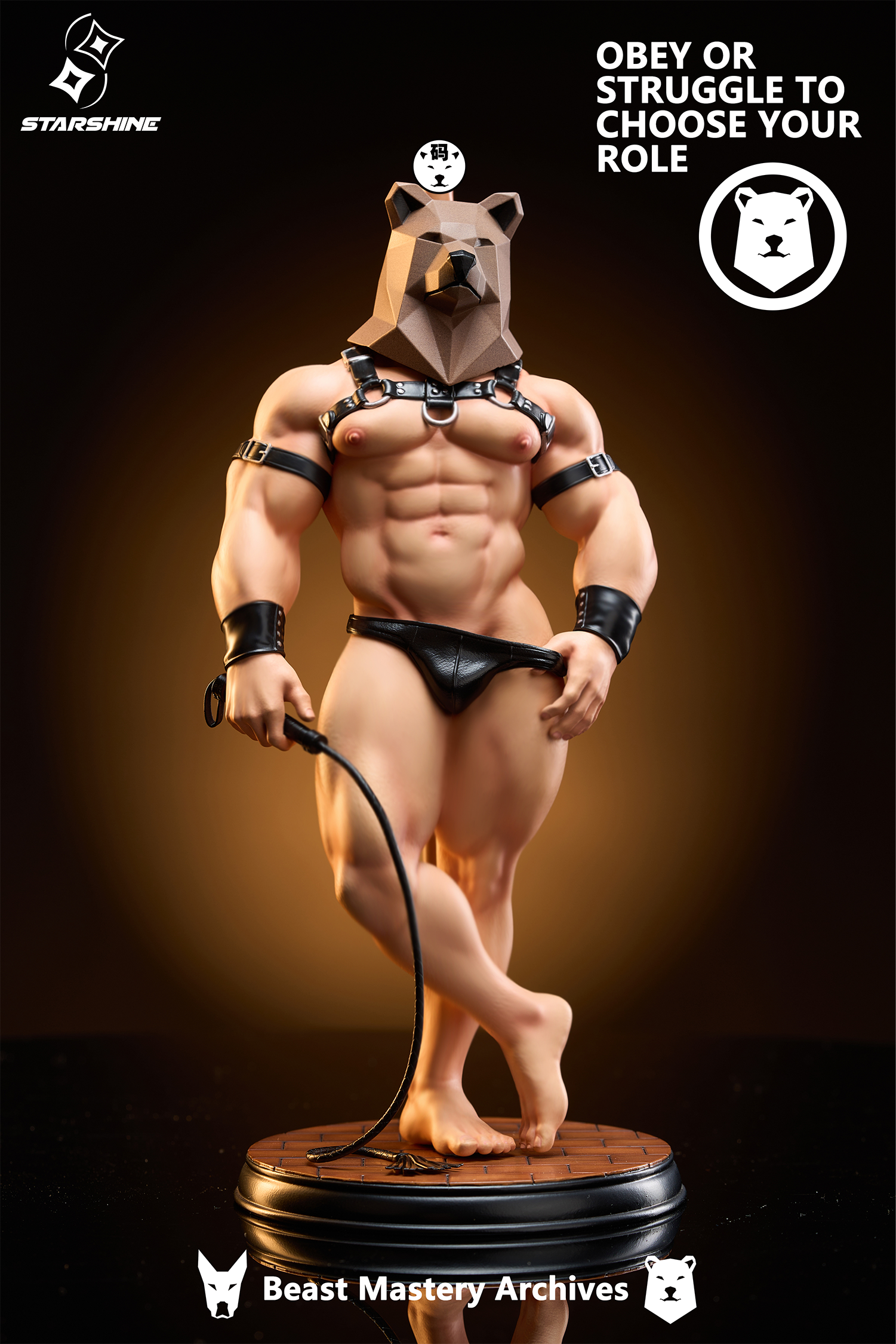Original Animal Archives Hunt (Licensed) Statue GK Figure(18+MALE)-Starshine Studio