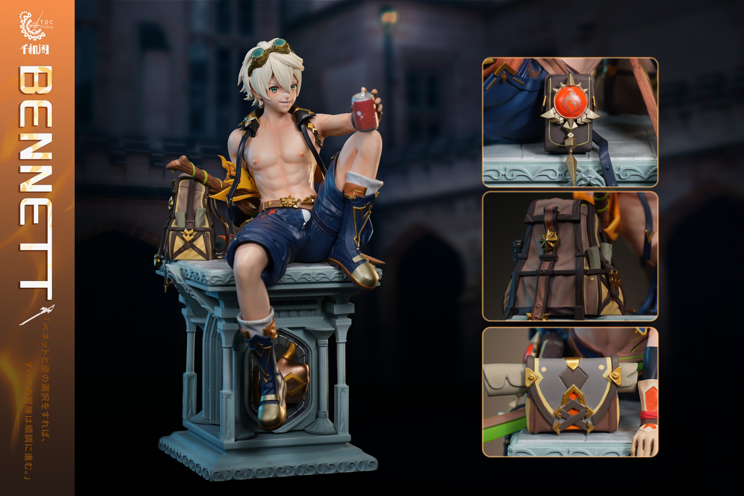 Genshin Impact Bennett 1/6 Statue GK(Adult 18+)-TOC Studio Pre-sale