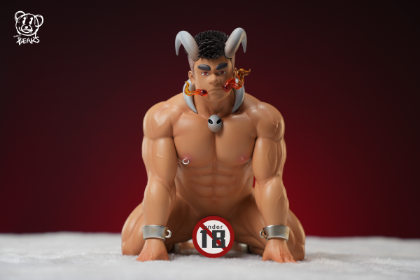 Pokemon Houndoom  Personification 1/6 Statue GK Figure(18+MALE)-TWO BEARS Studio Pre-sale 
