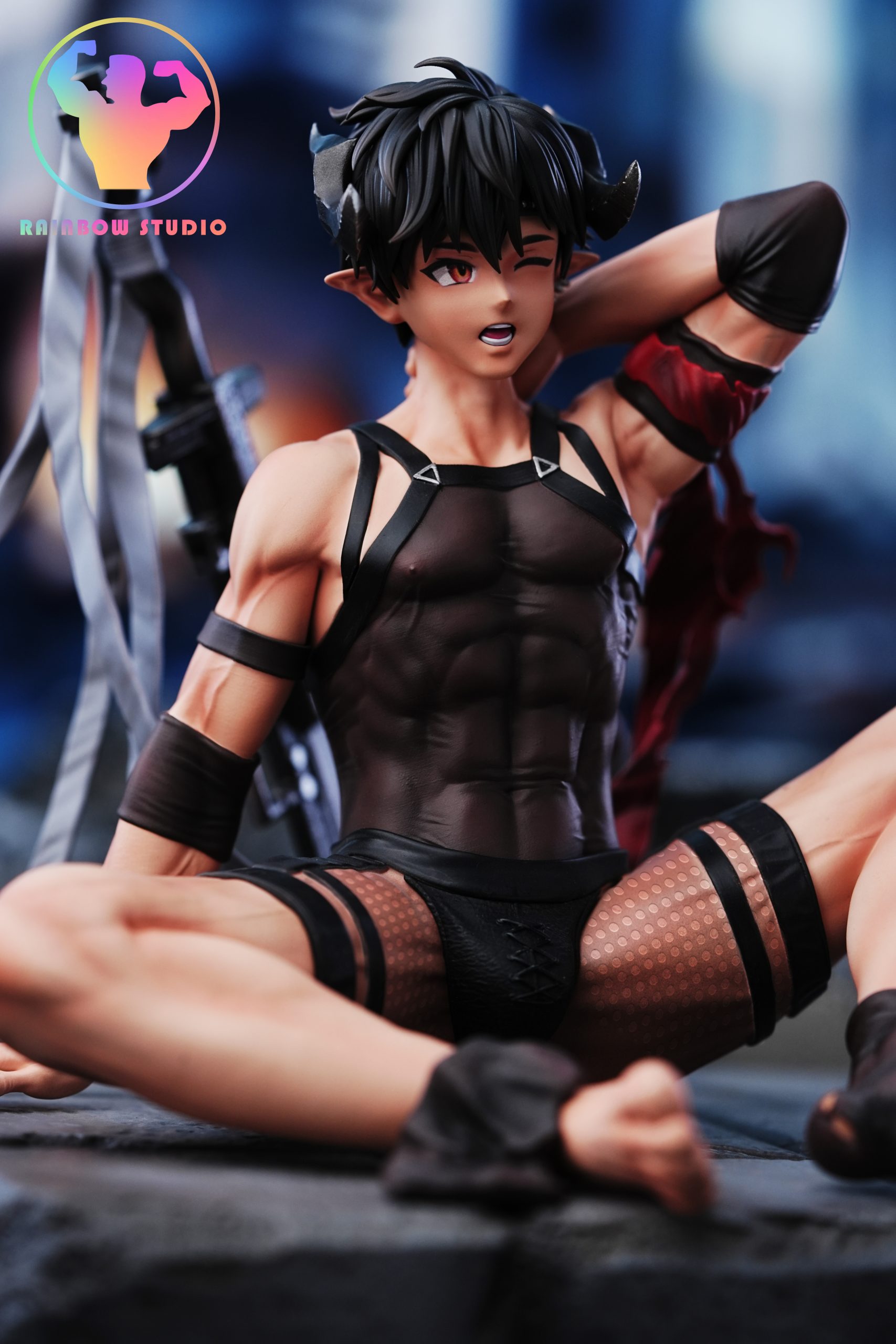 Arknights Odda Statue GK Figure (18+MALE)-Rainbow Studio Pre-sale