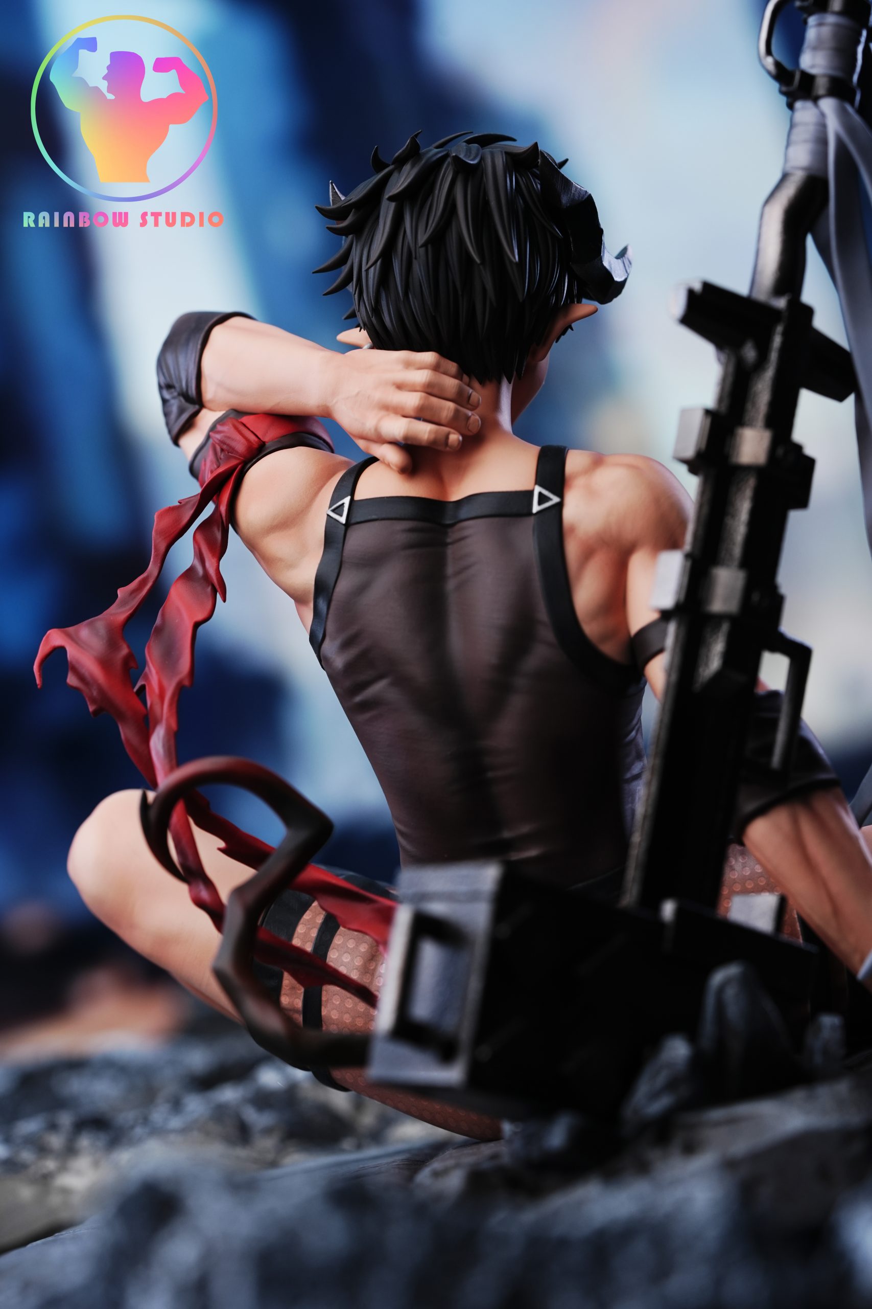 Arknights Odda Statue GK Figure (18+MALE)-Rainbow Studio Pre-sale