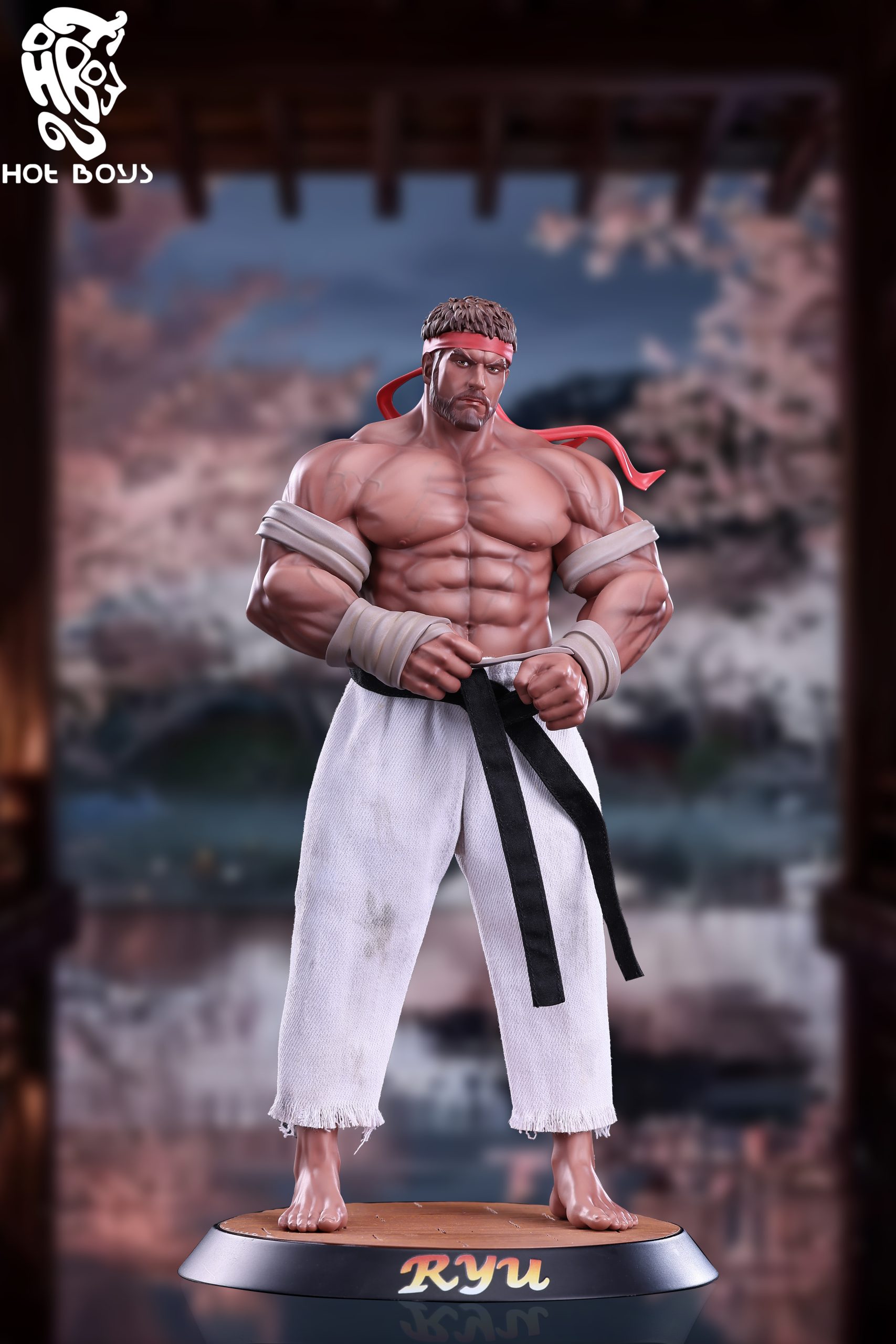 Street Fighter Martial Arts Duel Ryu Statue GK Figure(18+MALE)-Hot Boys Studio Pre-sale