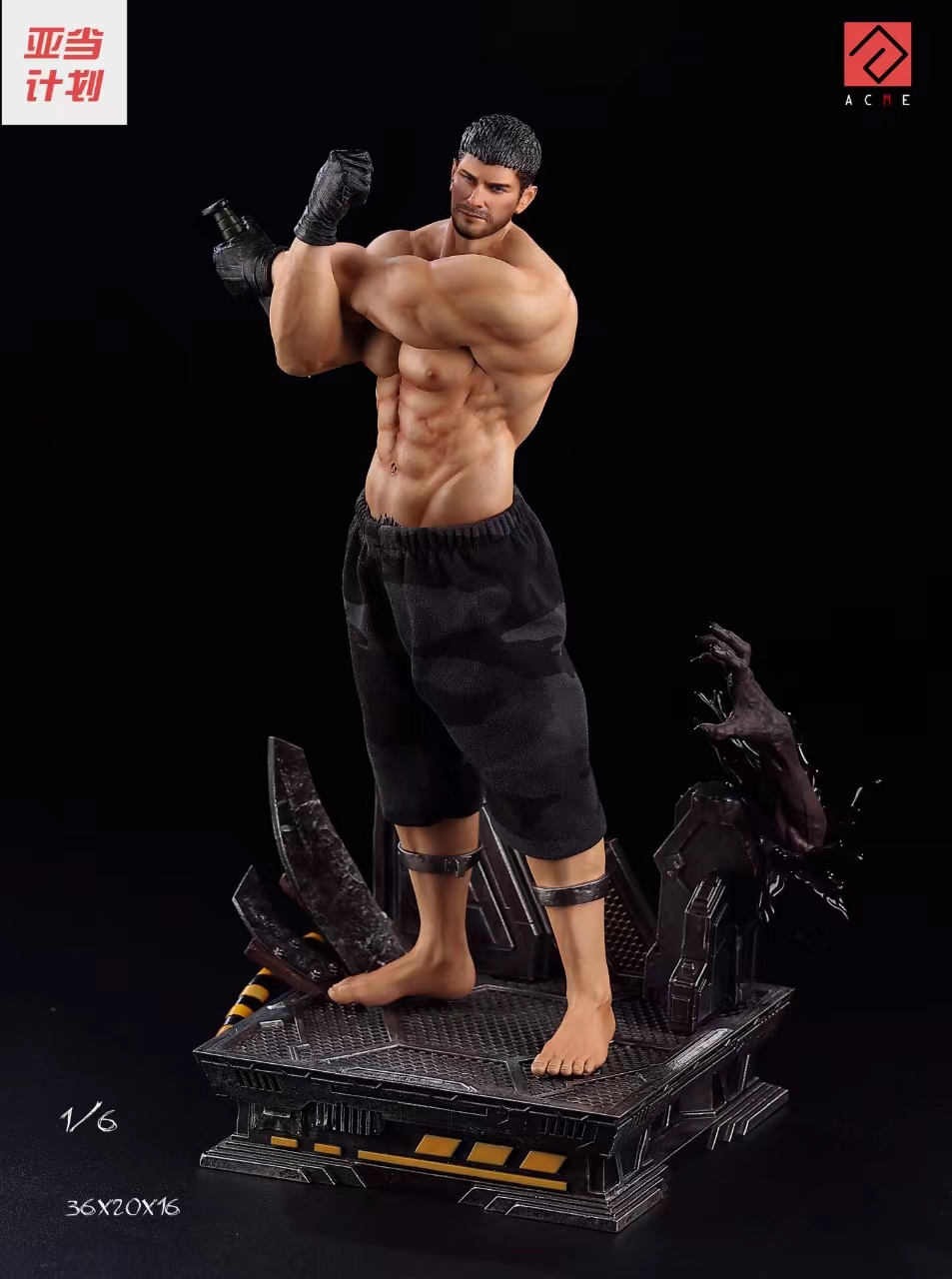 Resident Evil Chris Redfield (CG Version)1/6 Statue GK(Adult 18+)-Acme Studio Pre-sale