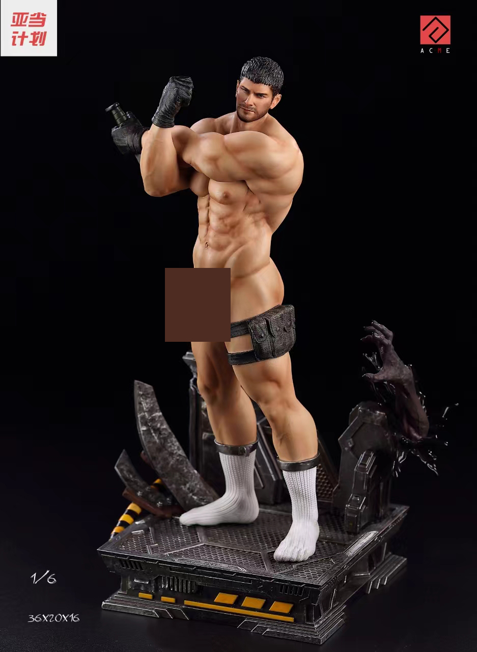 Resident Evil Chris Redfield (CG Version)1/6 Statue GK(Adult 18+)-Acme Studio Pre-sale