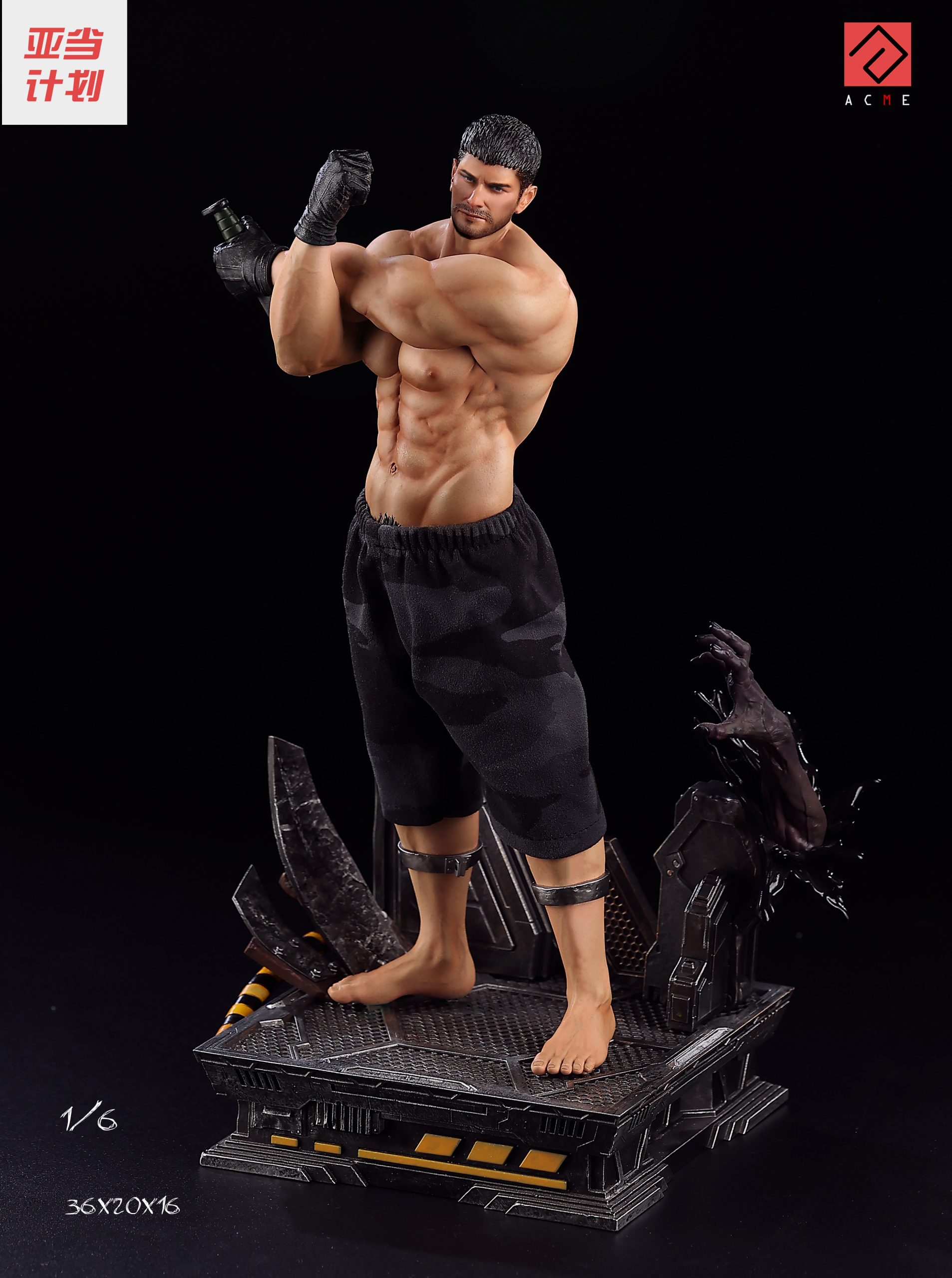 Resident Evil Chris Redfield (CG Version)1/6 Statue GK(Adult 18+)-Acme Studio Pre-sale