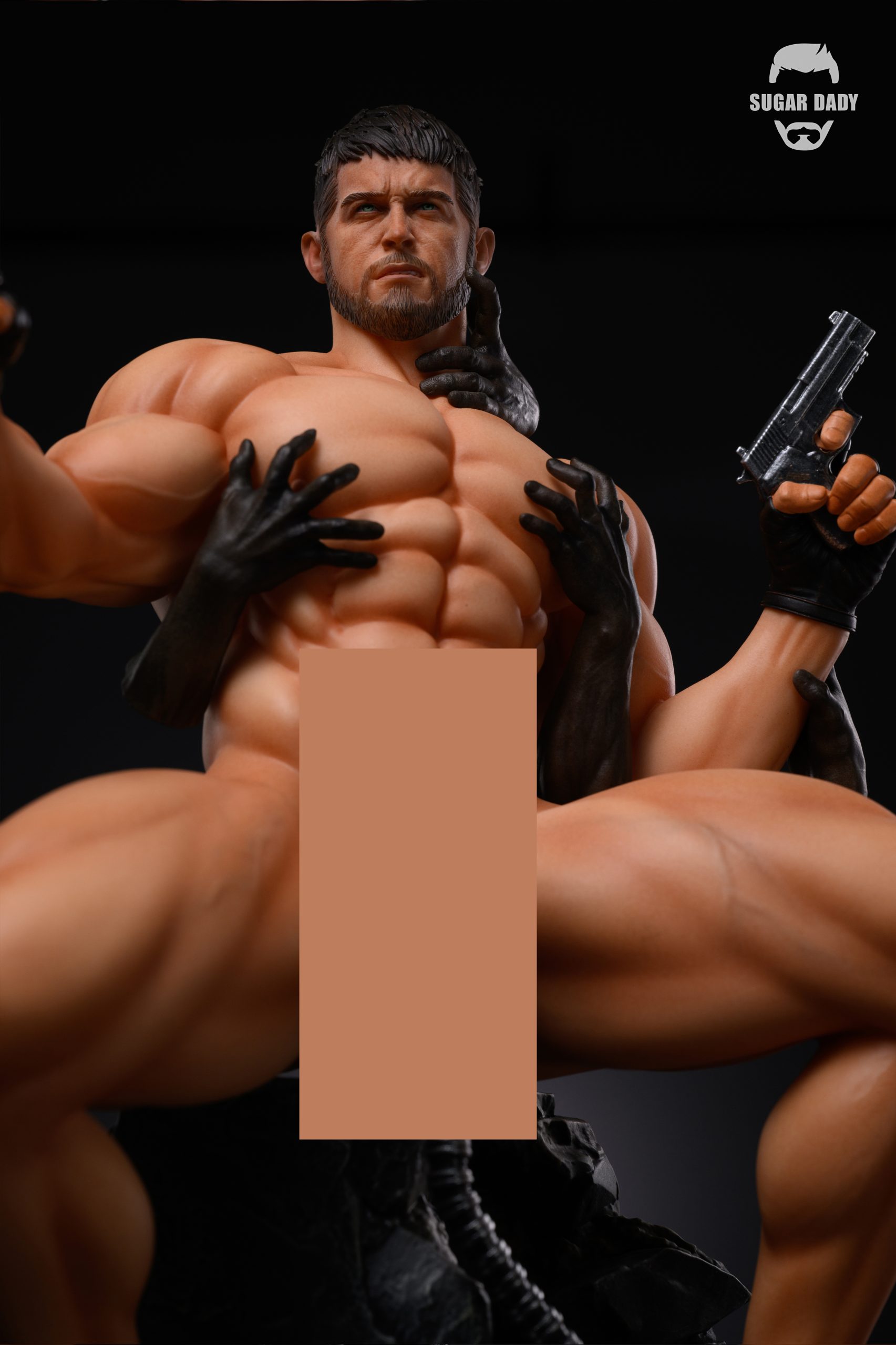 Resident Evil Chris Redfield Statue GK(Adult 18+)-Sugar dady Studio Pre-sale