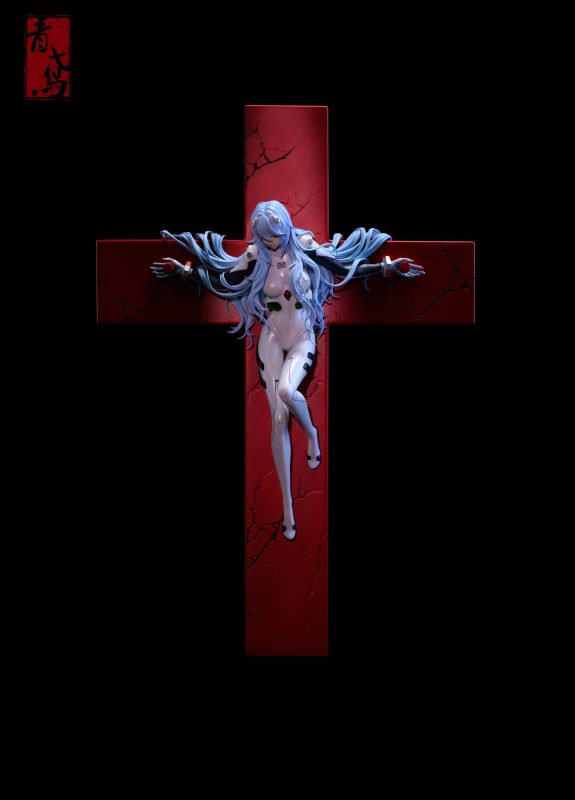 In stock - Neon Genesis Evangelion Artist Collaboration Model Ayanami Rei Statue (GK) -Qing Yuan Studio-KWII-GK