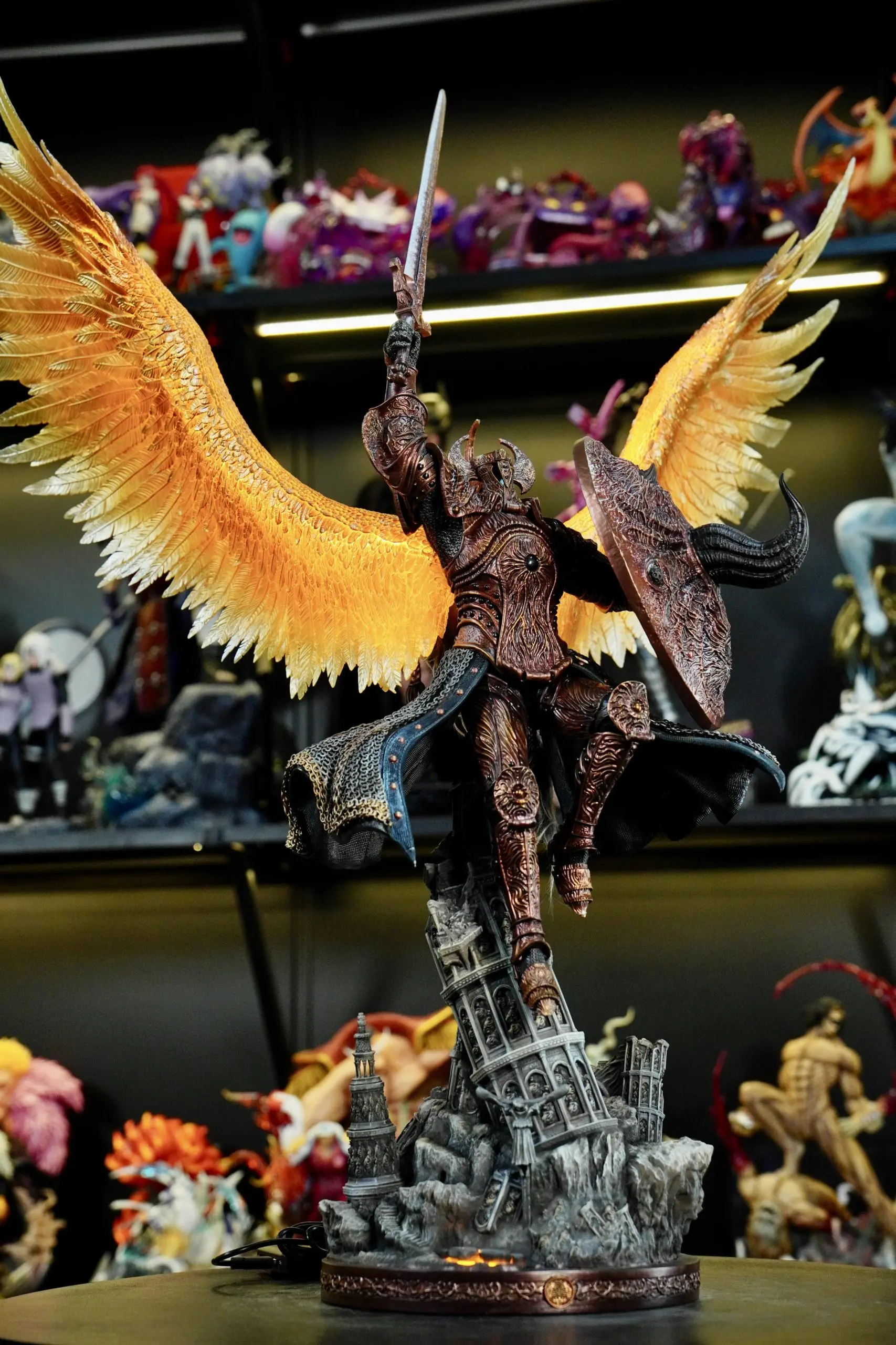 Ashes Studio - Elden Ring Crucible Knight Aspects of the Crucible Wings 2.0 Statue (GK) 