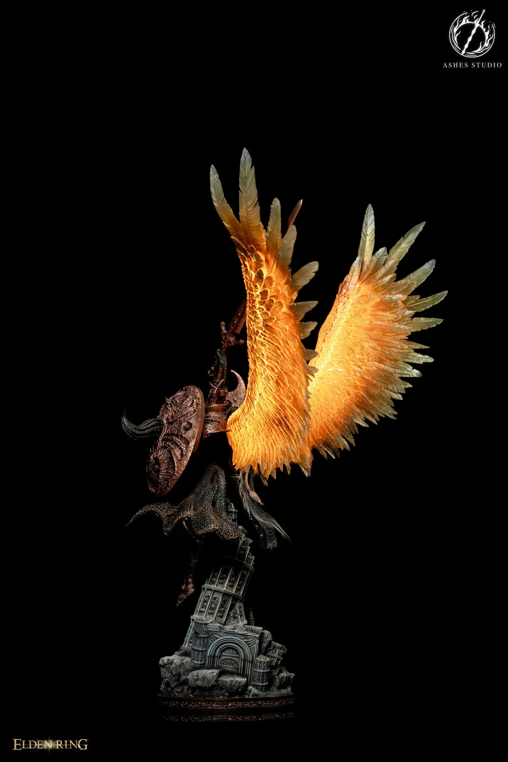 Ashes Studio - Elden Ring Crucible Knight Aspects of the Crucible Wings 2.0 Statue (GK) 