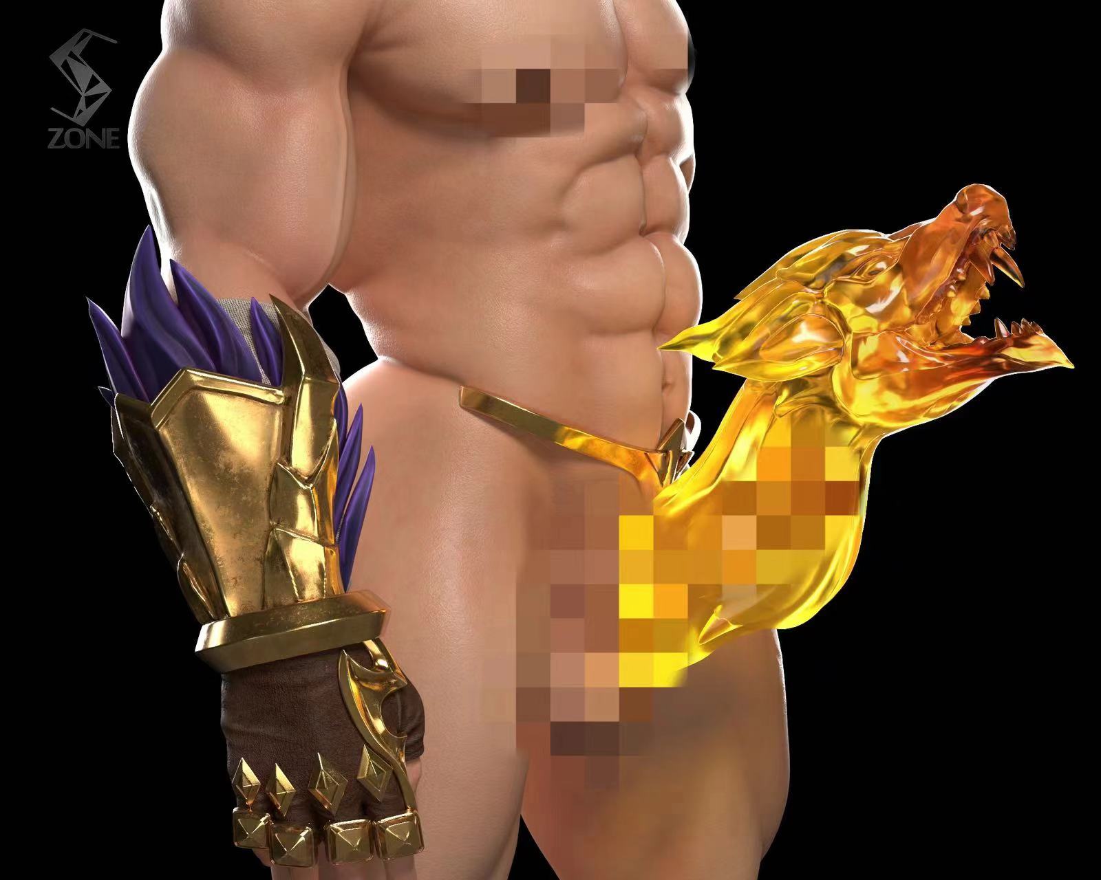 League of Legends The Boss Sett 1/6 Statue GK Figure(18+MALE)-S-Zone Studio Pre-sale