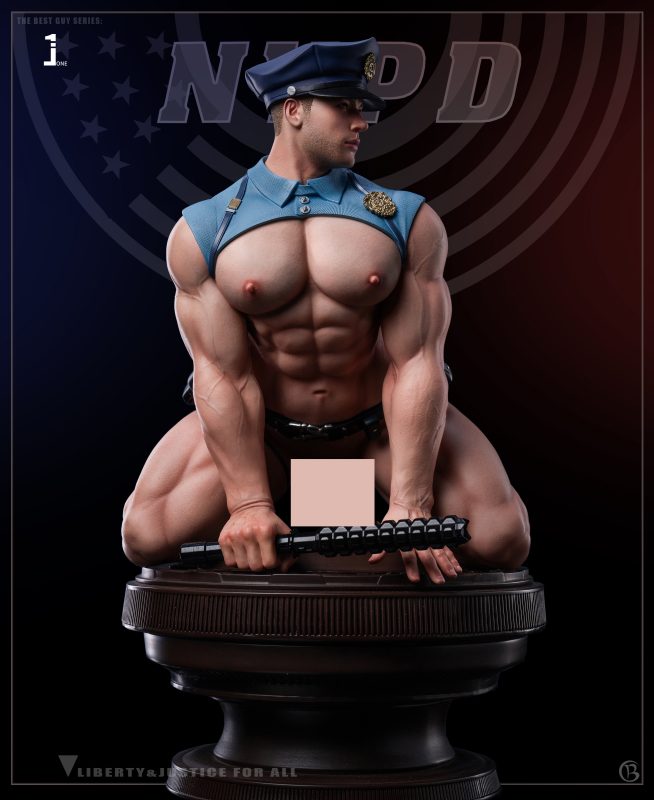Original The Best Guy Series #1 NYPD (Licensed)Statue GK(Adult 18+)-Barcode Studio Pre-sale