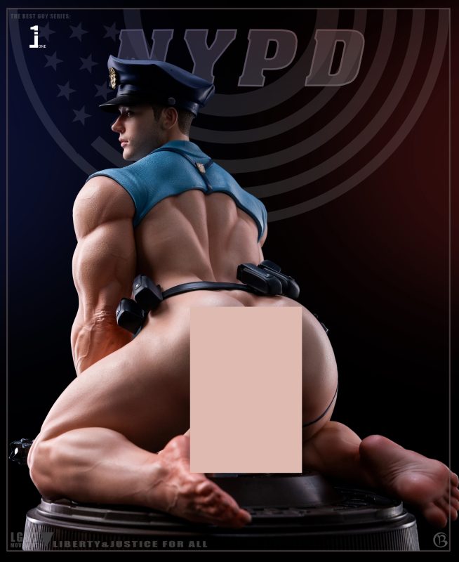 Original The Best Guy Series #1 NYPD (Licensed)Statue GK(Adult 18+)-Barcode Studio Pre-sale