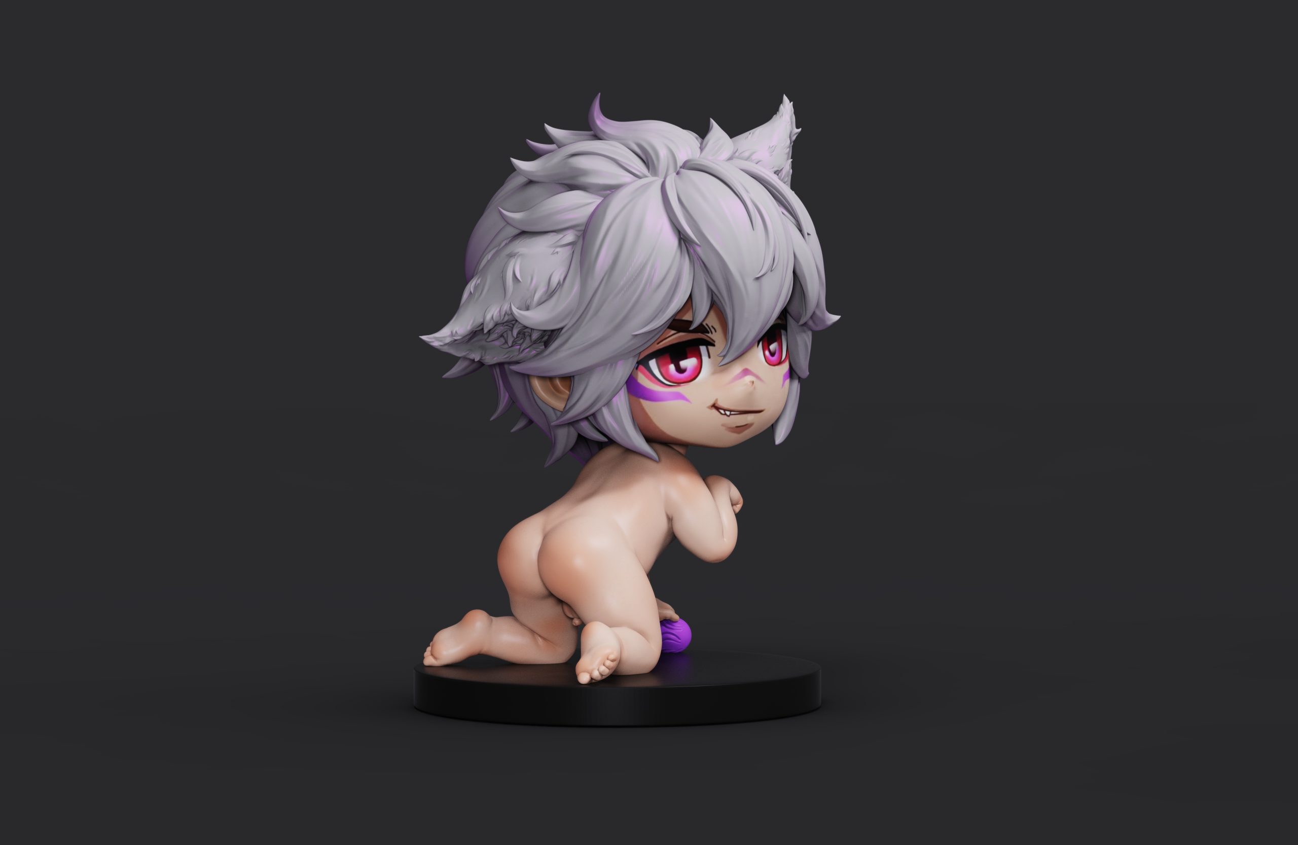  League of Legends White Hair Sett Statue GK(Adult 18+)-President’s secret Studio Pre-sale