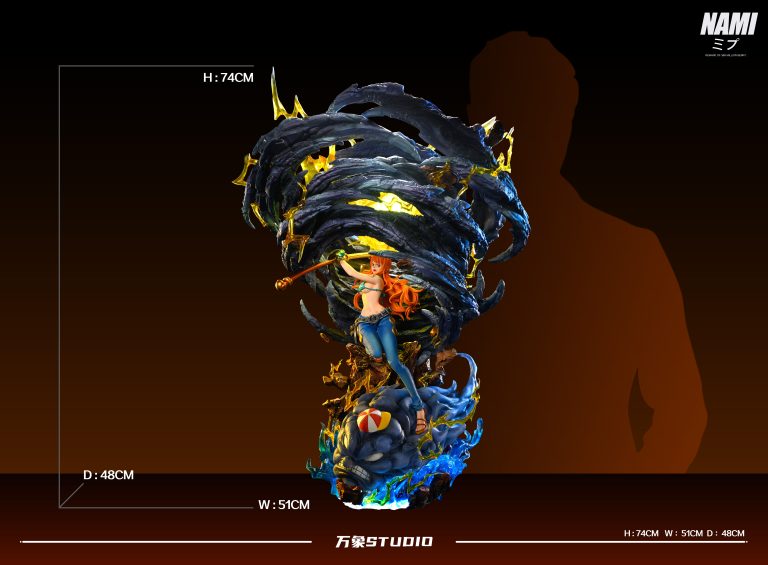 Wan Xiang Studio - One Piece Sorcery Clima-Tact Nami Statue(GK)