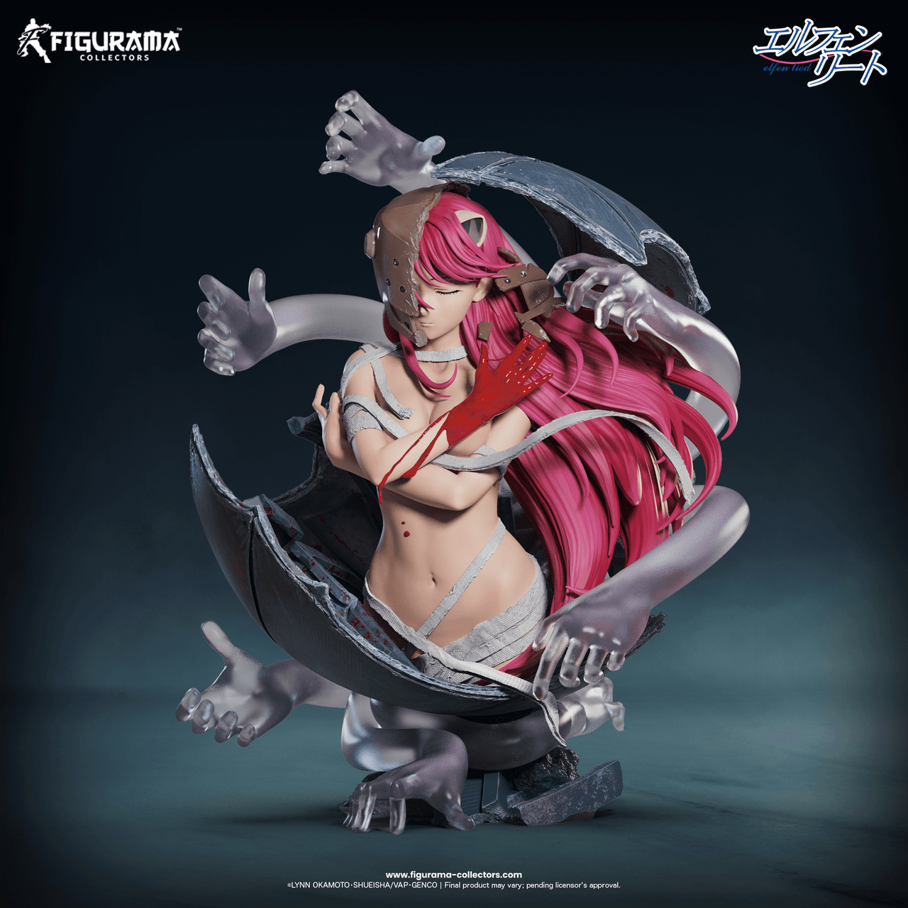 Figurama Studio - Bust Elfen Lied Lucy  1/4 Statue(GK)