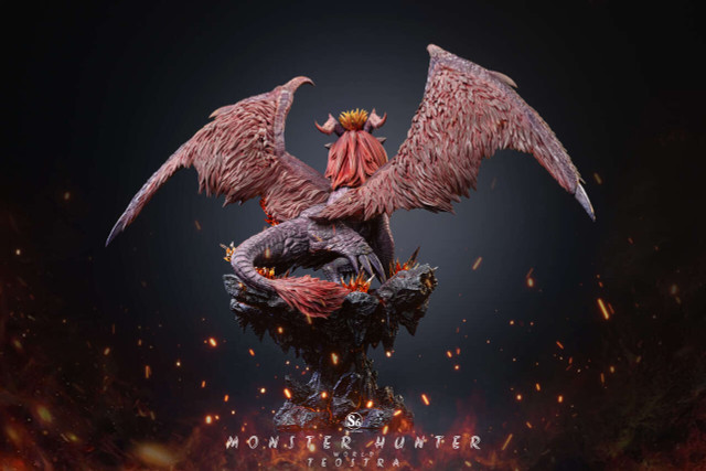 S6 Studio -Monster Hunter Flame King Dragon Statue(GK)