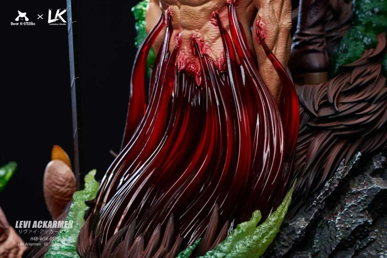 Bear K Studio & LuckyKay Studio - Attack on Titan Levi Ackerman Statue (GK)