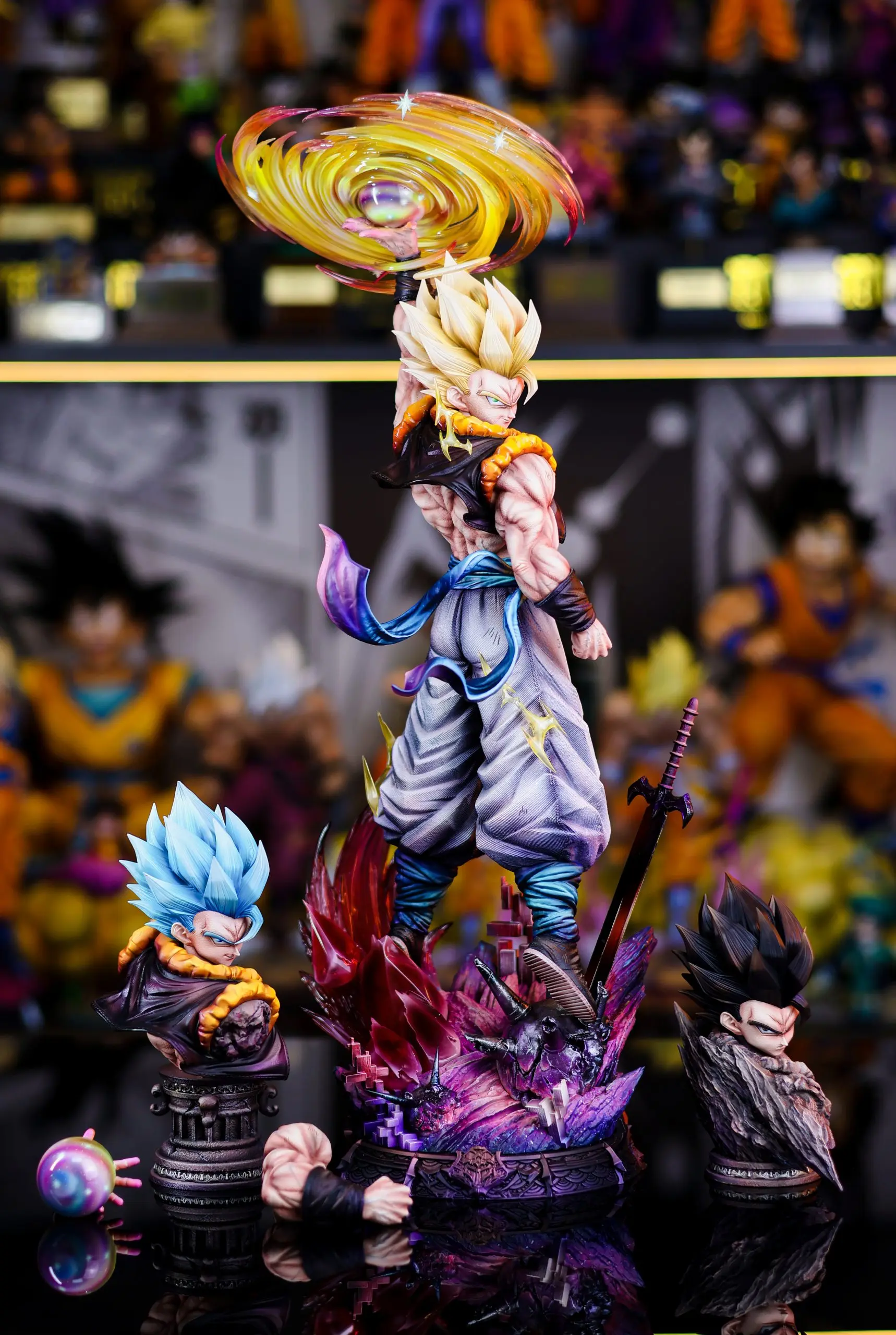 YunQi Studio - DRAGON BALL Gogeta 1/6 Statue(GK)