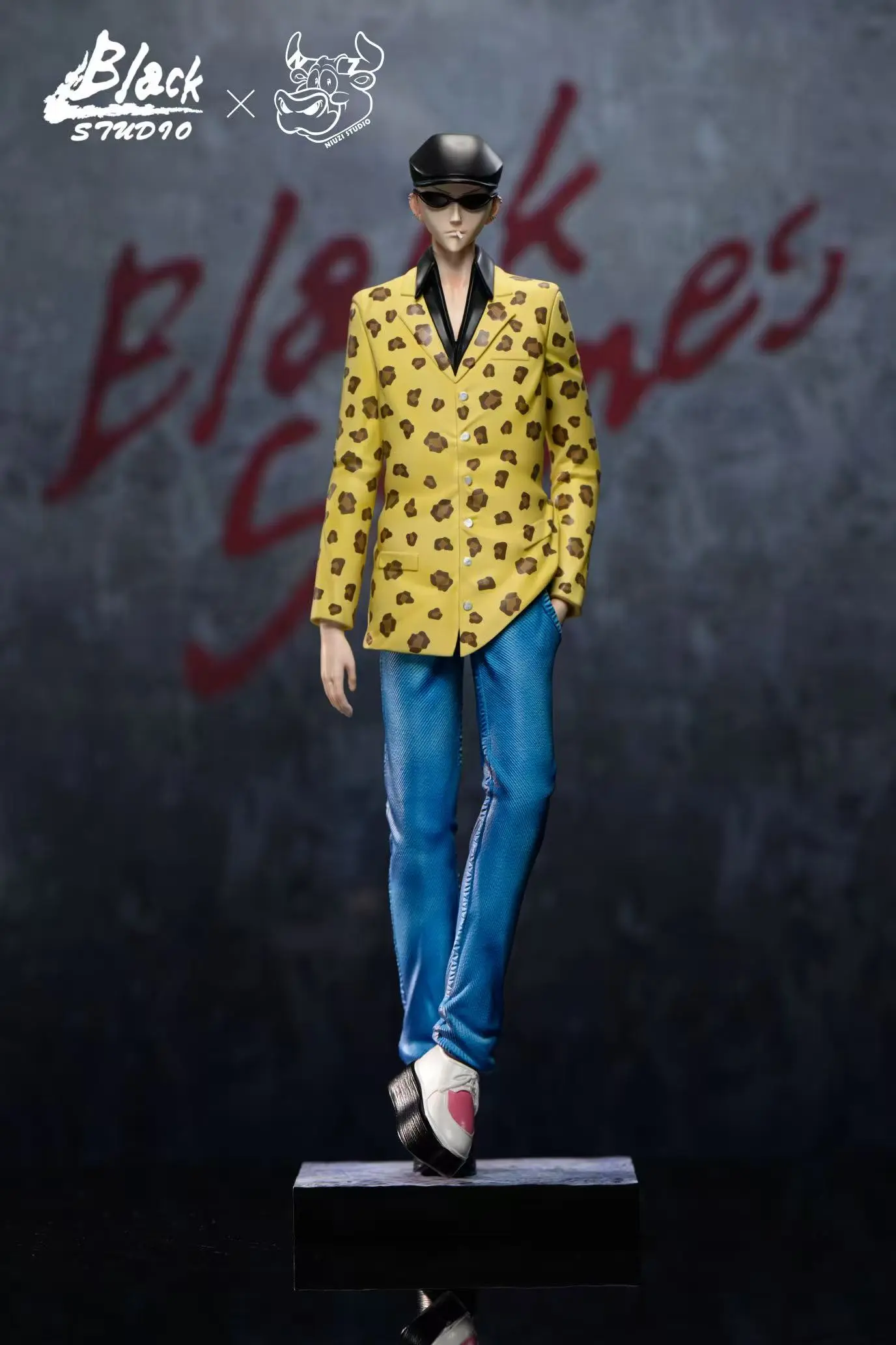 NIUZI Studio & Black Studio - NANA BLACK STONE Band Nobuo Terashima & Yasushi Takagi & Shinichi Okazaki Statue(GK)