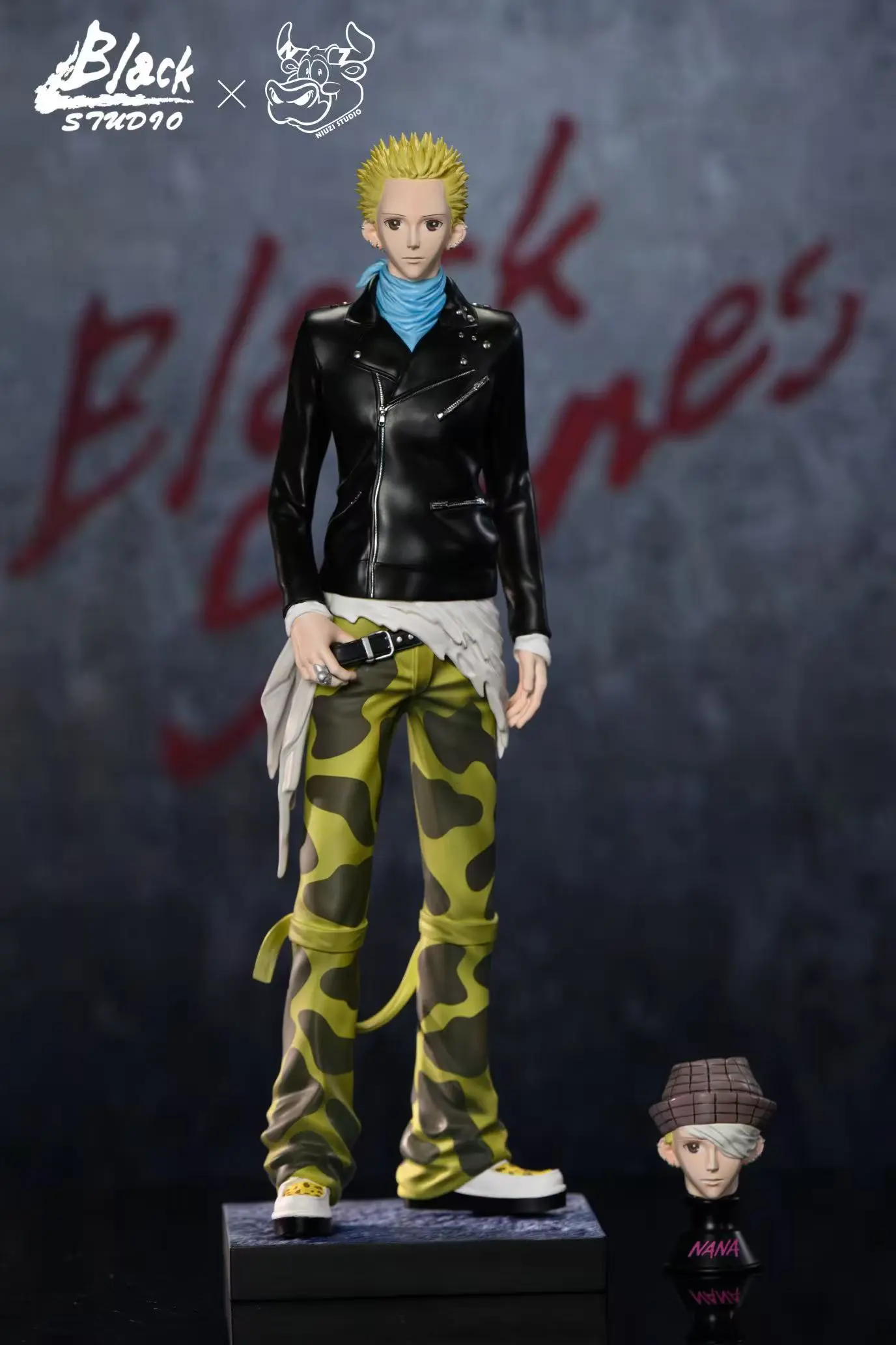 NIUZI Studio & Black Studio - NANA BLACK STONE Band Nobuo Terashima & Yasushi Takagi & Shinichi Okazaki Statue(GK)