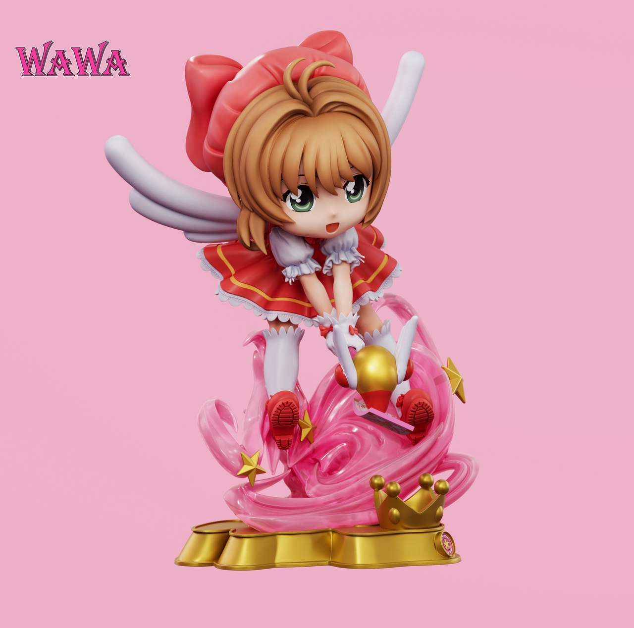 WAWA Studio - Card Captor - Sakura Kinomoto Statue(GK)