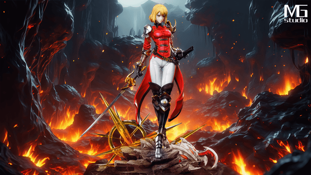 MG Studio-Solo Leveing Cha Hae-in 1/6 & 1/4 Statue(GK)