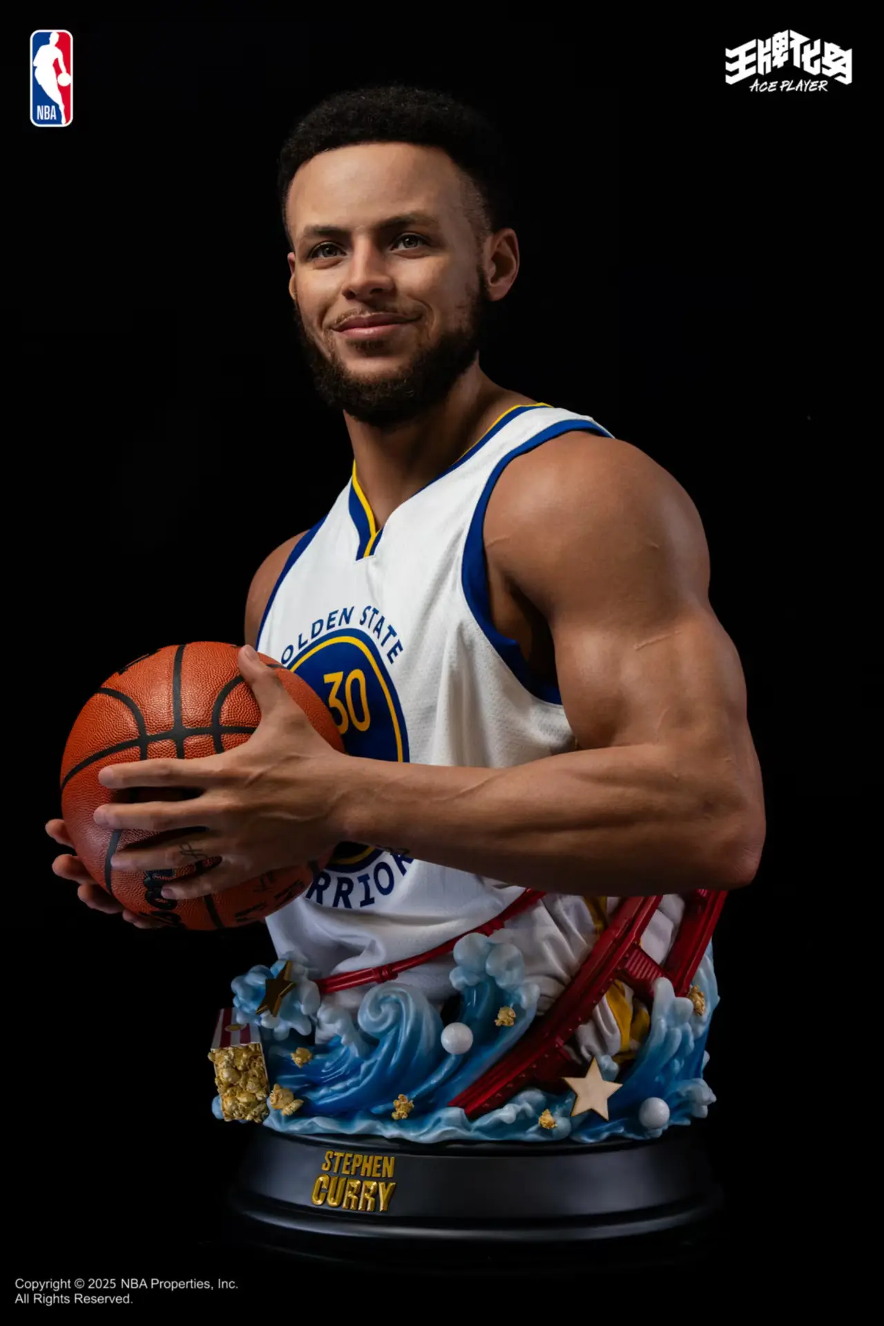 Infinity Studio - Stephen Curry 1/1 Life-Size Bust (Licensed)Statue(GK)