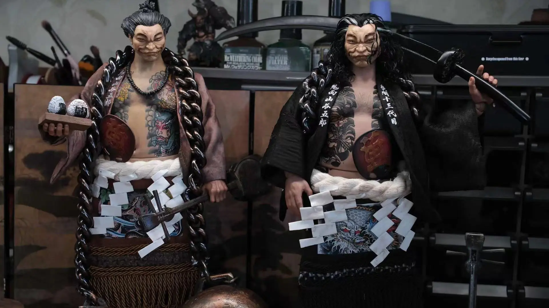 ART FUTURE - 1/6 Ghost Face Sangoku gorou (Licensed) Statue(GK)