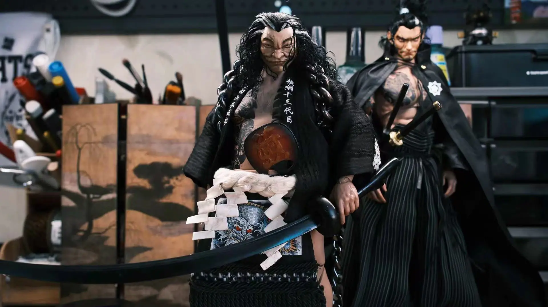 ART FUTURE - 1/6 Ghost Face Sangoku gorou (Licensed) Statue(GK)