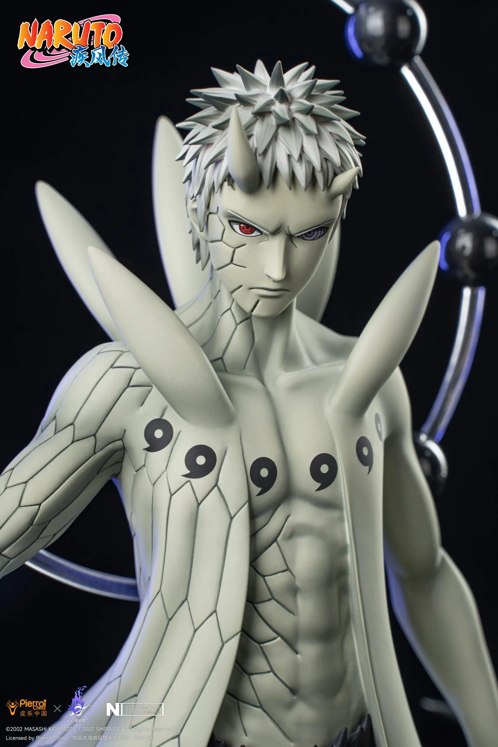 Pickstar Studio - Naruto Officially Licensed Uchiha Madara 1/6 Statue & Uchiha Obito 1/6 Statue (Licensed) Statue(GK)