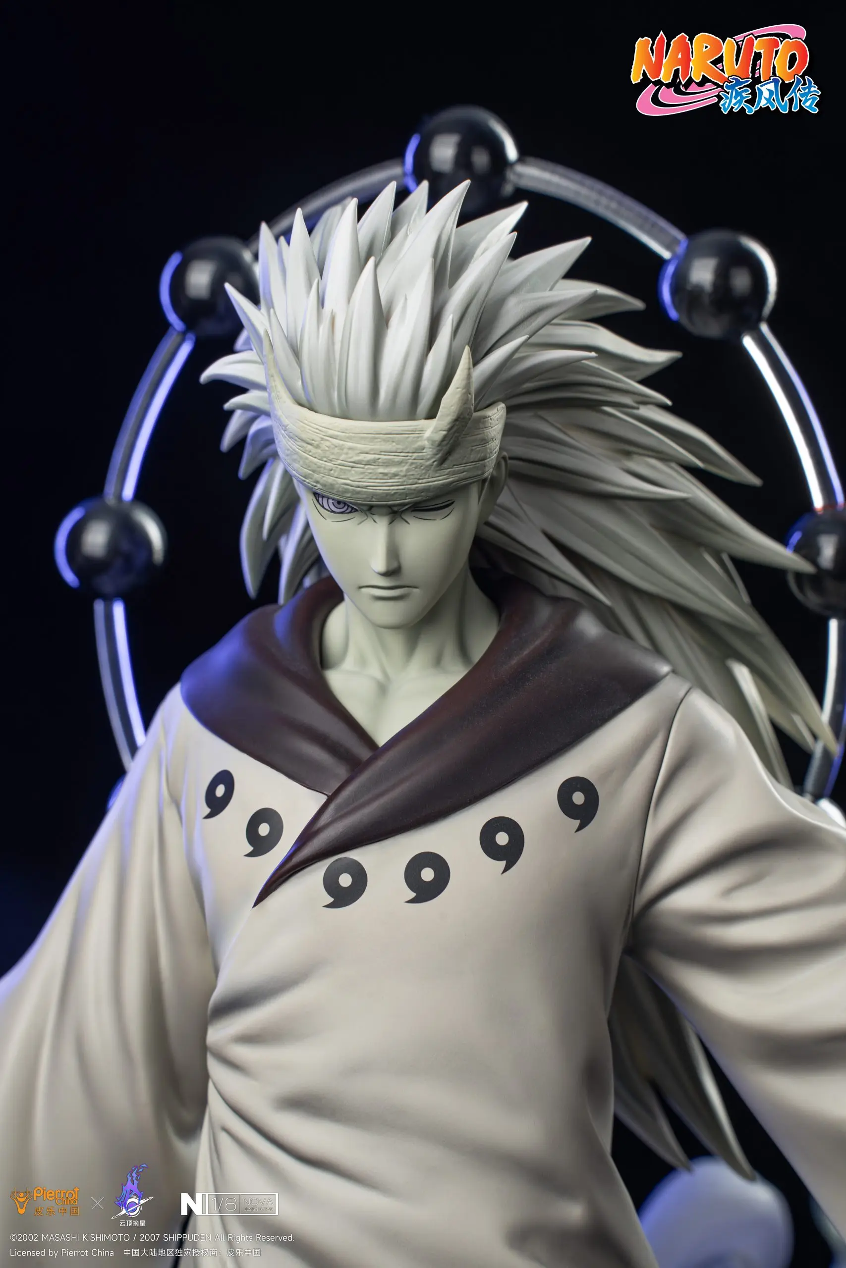 Pickstar Studio - Naruto Officially Licensed Uchiha Madara 1/6 Statue & Uchiha Obito 1/6 Statue (Licensed) Statue(GK)