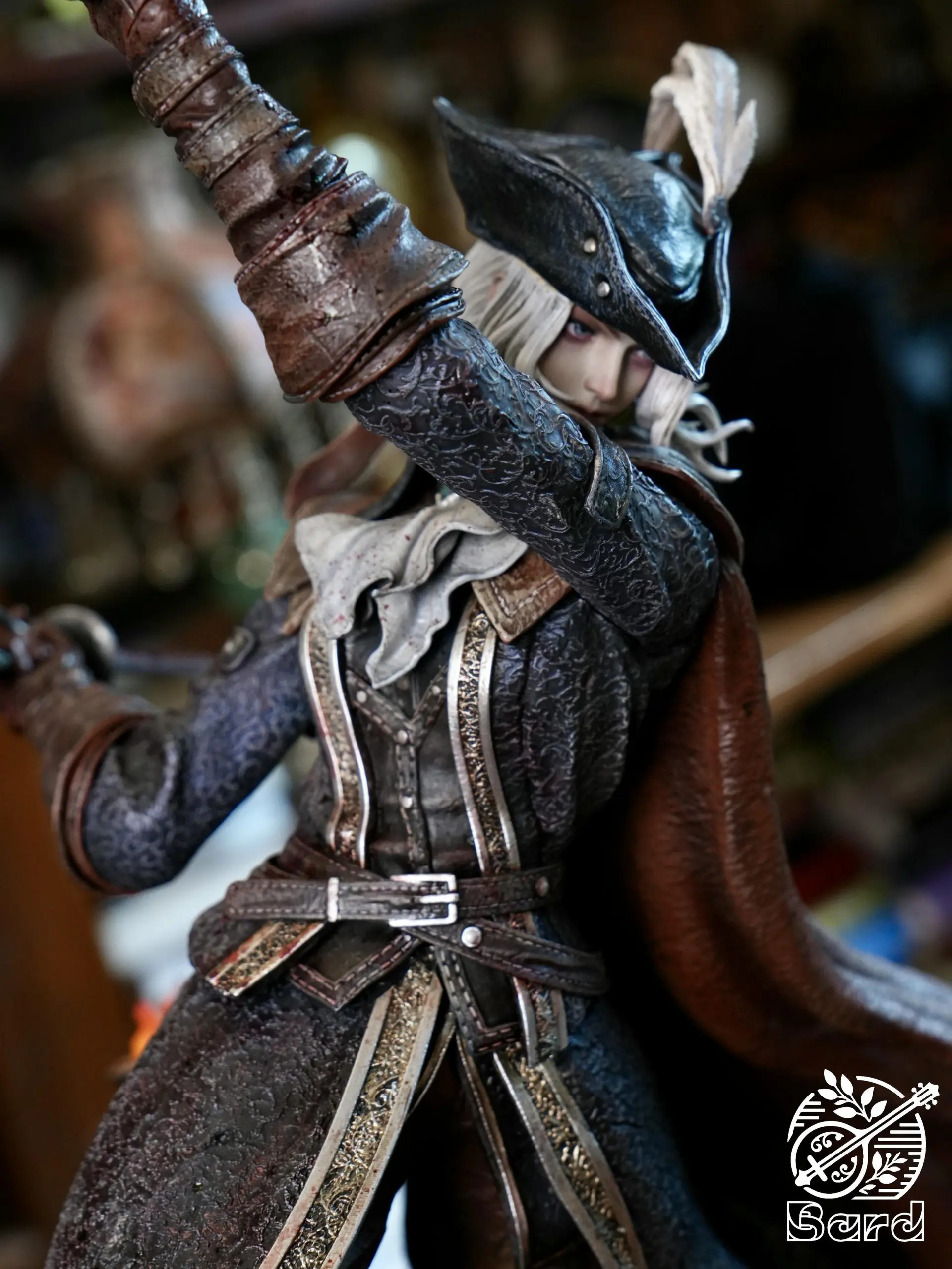 Bard Studio - Bloodborne Fight in the Astral Clock Tower Lady Maria vs Hunter Statue(GK)
