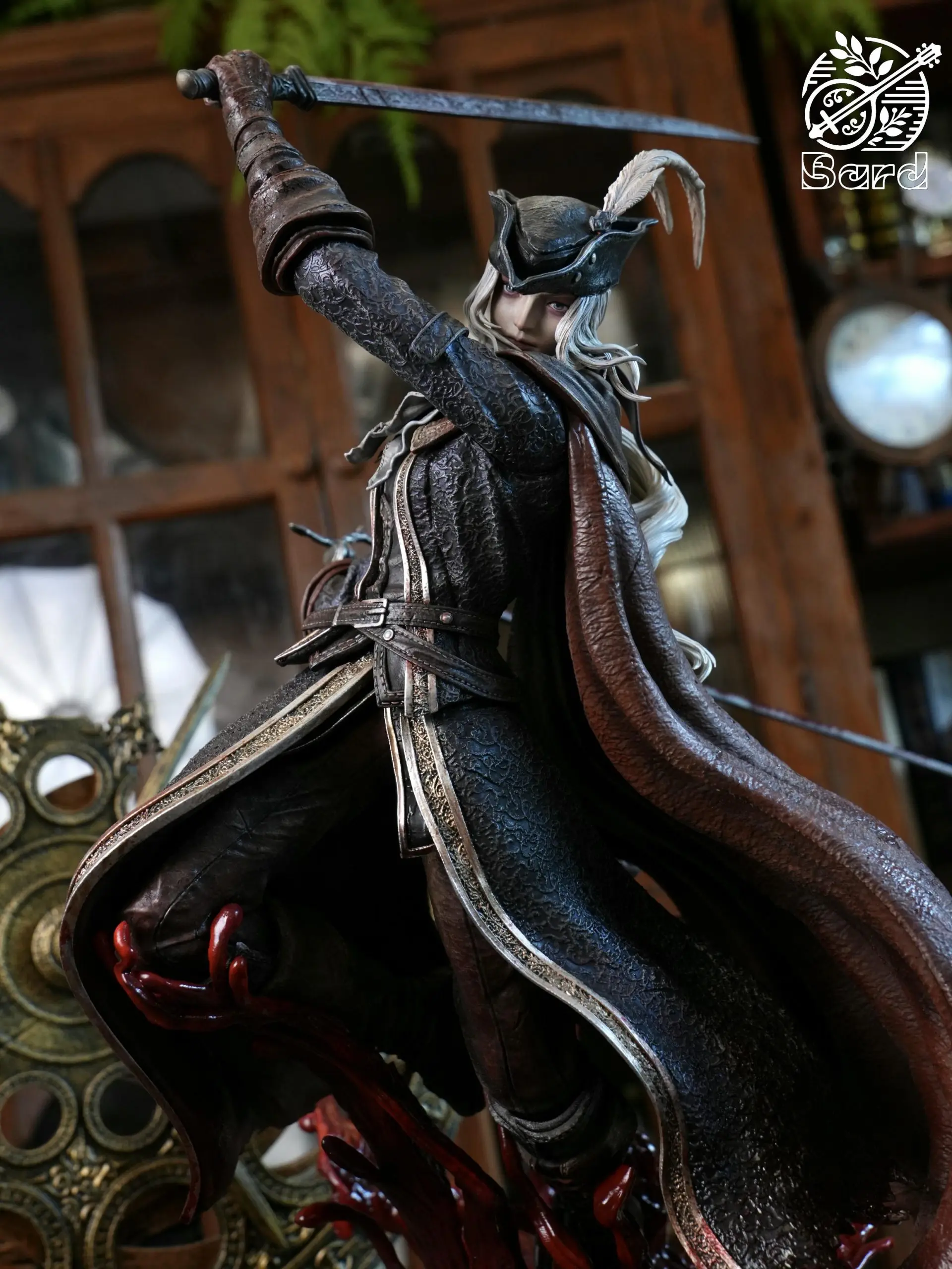 Bard Studio - Bloodborne Fight in the Astral Clock Tower Lady Maria vs Hunter Statue(GK)