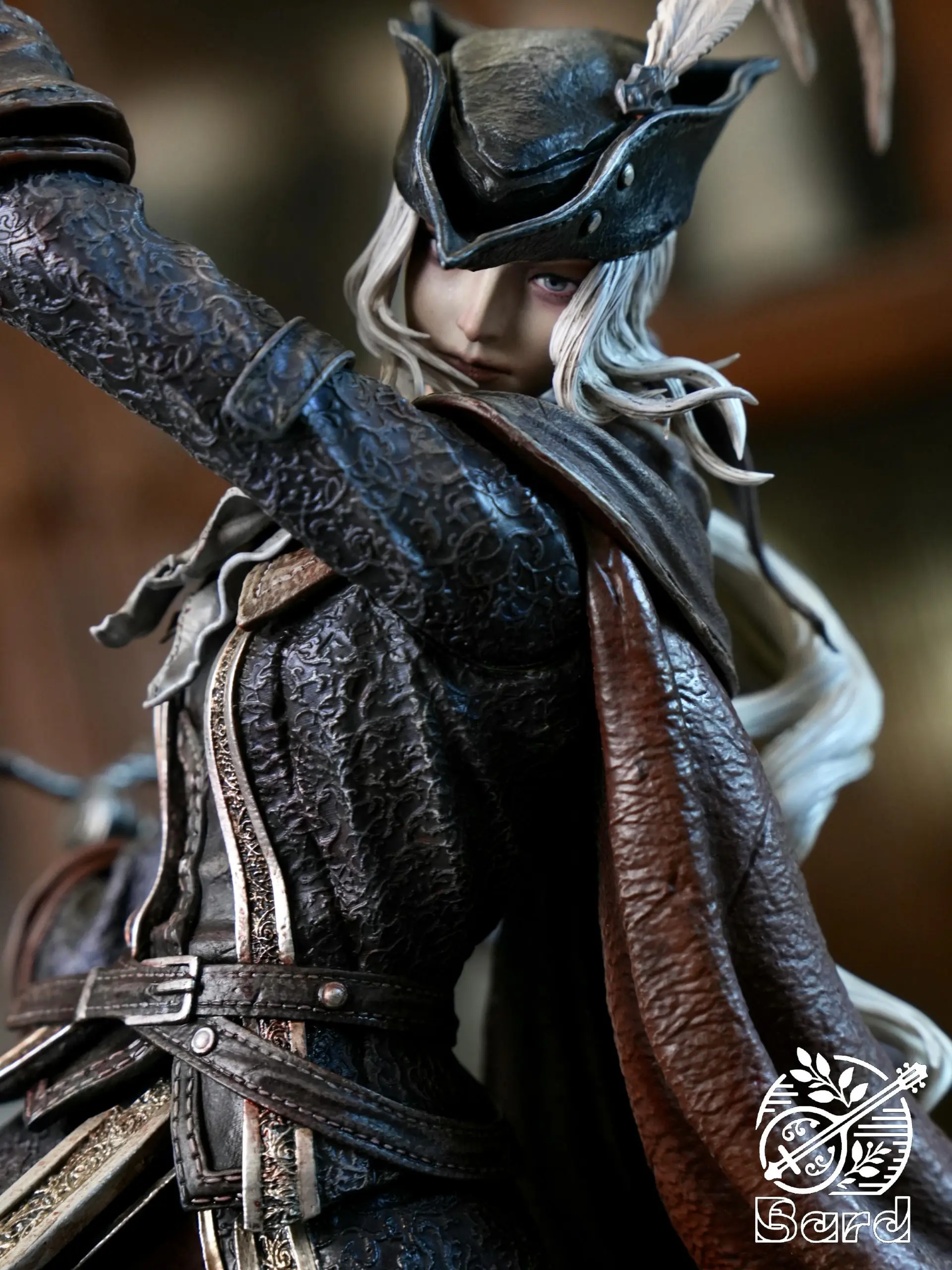 Bard Studio - Bloodborne Fight in the Astral Clock Tower Lady Maria vs Hunter Statue(GK)