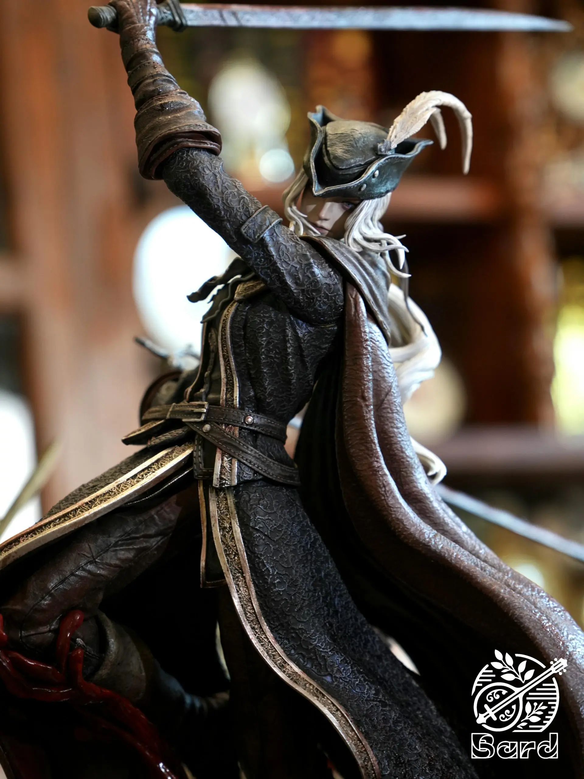 Bard Studio - Bloodborne Fight in the Astral Clock Tower Lady Maria vs Hunter Statue(GK)