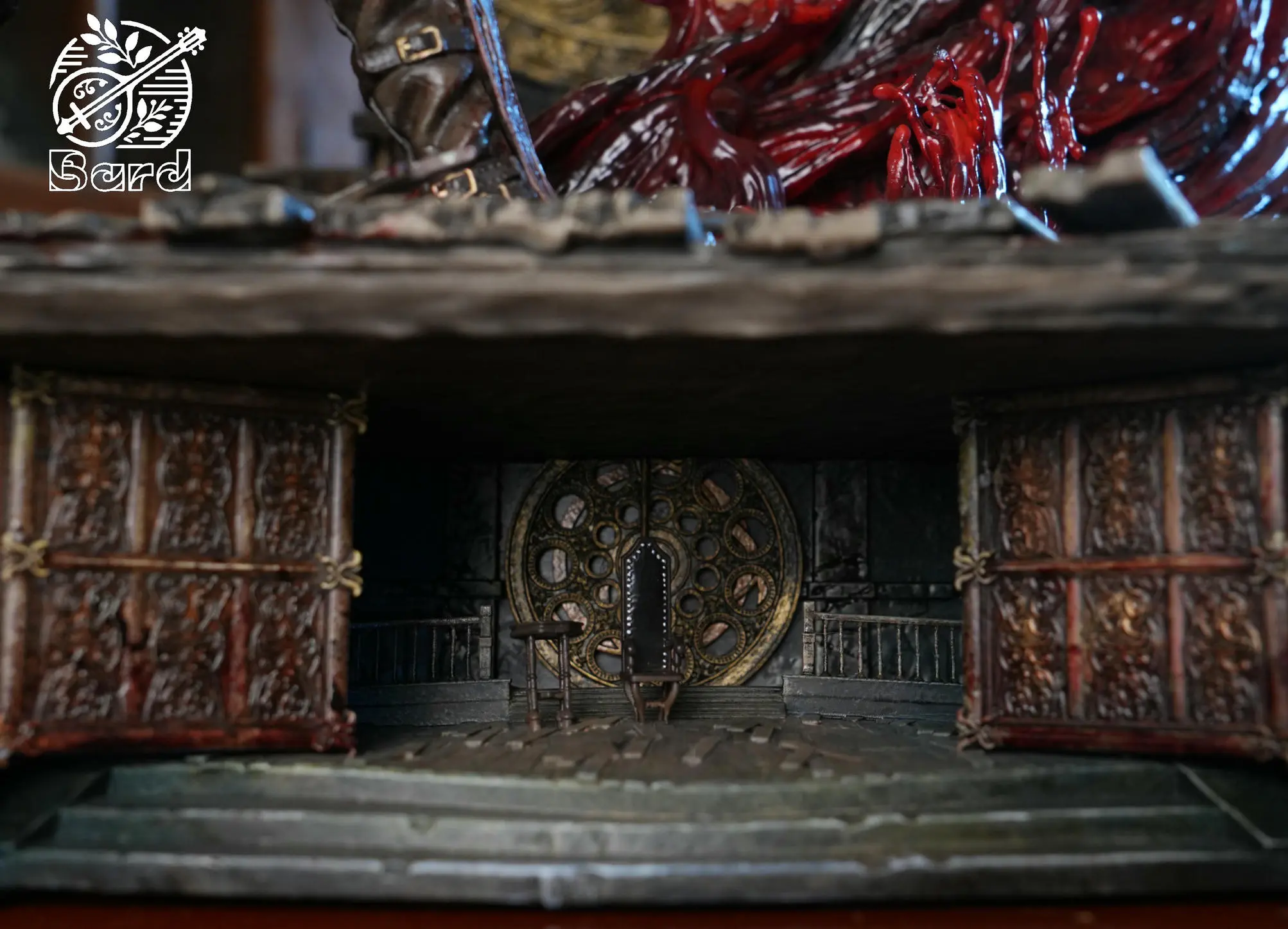 Bard Studio - Bloodborne Fight in the Astral Clock Tower Lady Maria vs Hunter Statue(GK)