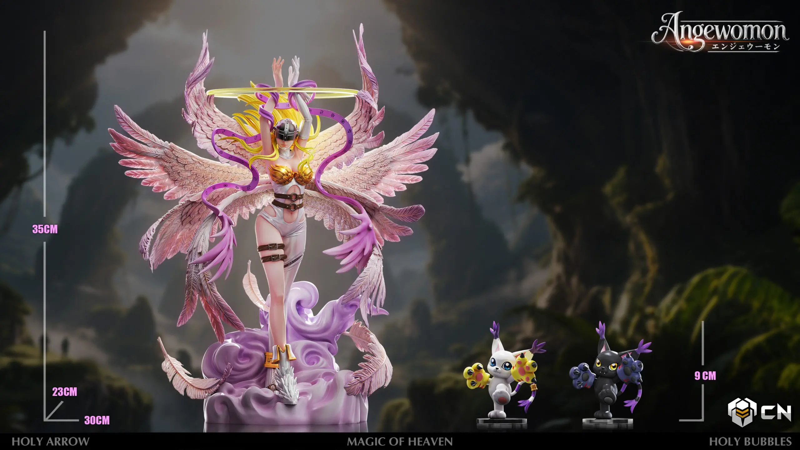 Crazy Nest Studio - Digimon Angewomon Statue(GK)