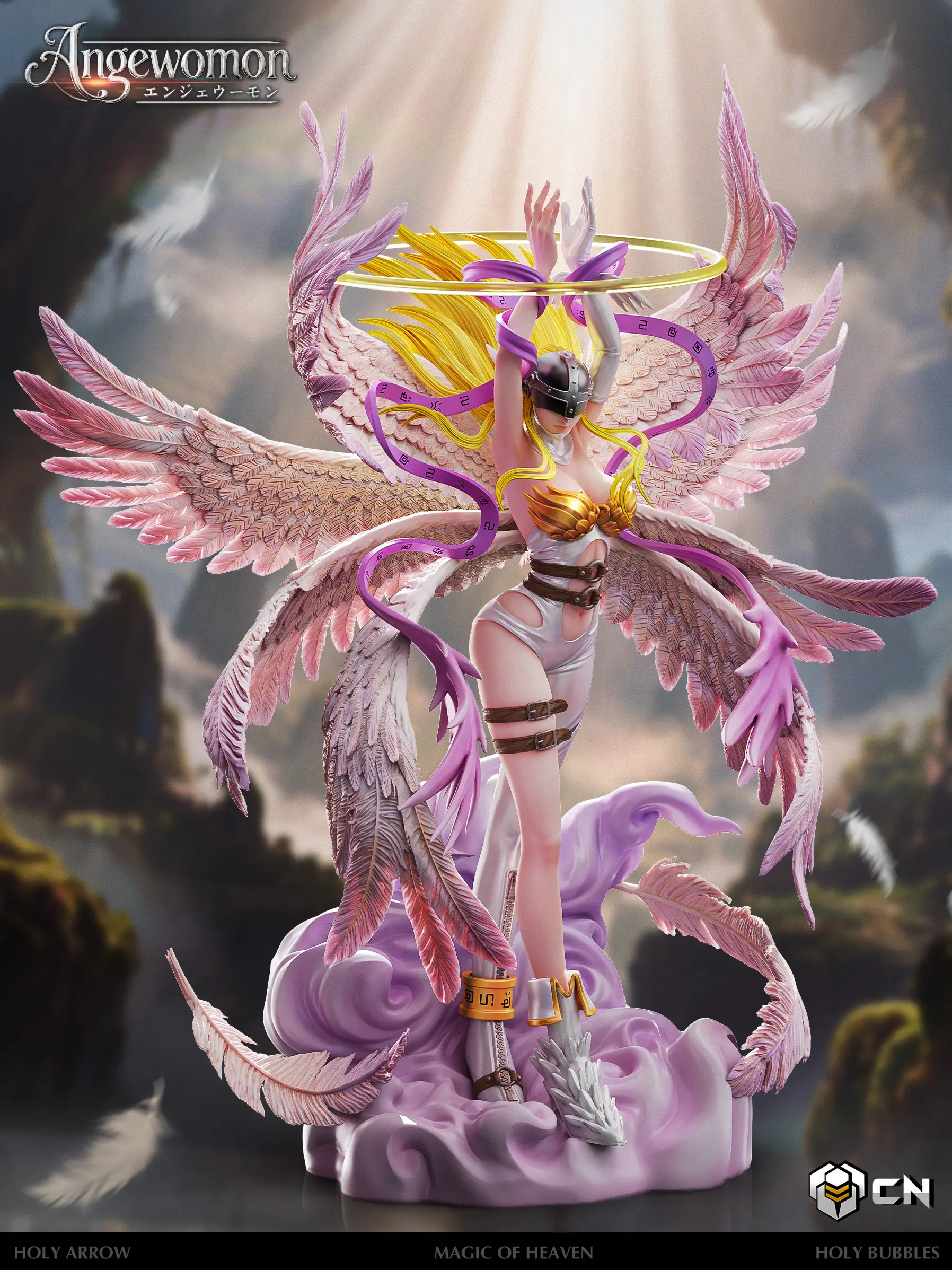 Crazy Nest Studio - Digimon Angewomon Statue(GK)