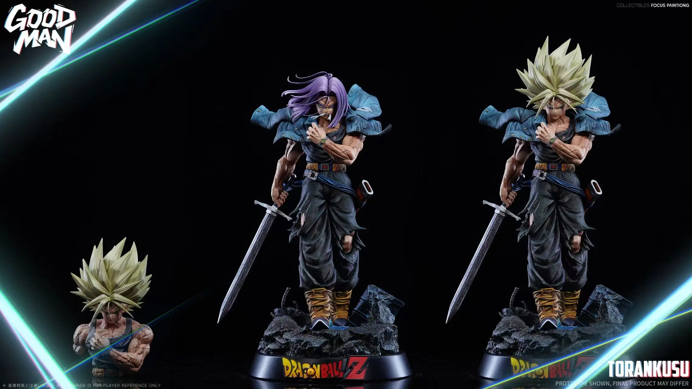 Good Man Studio - Dragon Ball Sword-wielding Trunks Statue(GK)