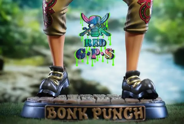 Gold Peter Studio - One Piece Red Hair Pirates Bonk Punch X Monster Statue(GK) 
