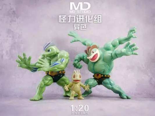 MD Studio - Machamp Evolution Set Pokemon Statue(GK)